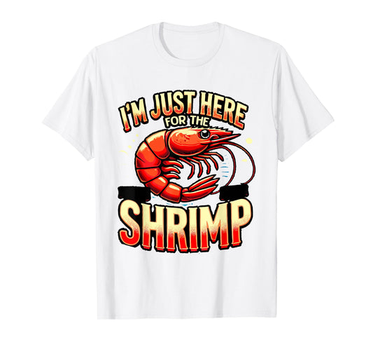 Funny Shrimp Seafood Boil Party Fishing Food Shrimp Lover T-Shirt