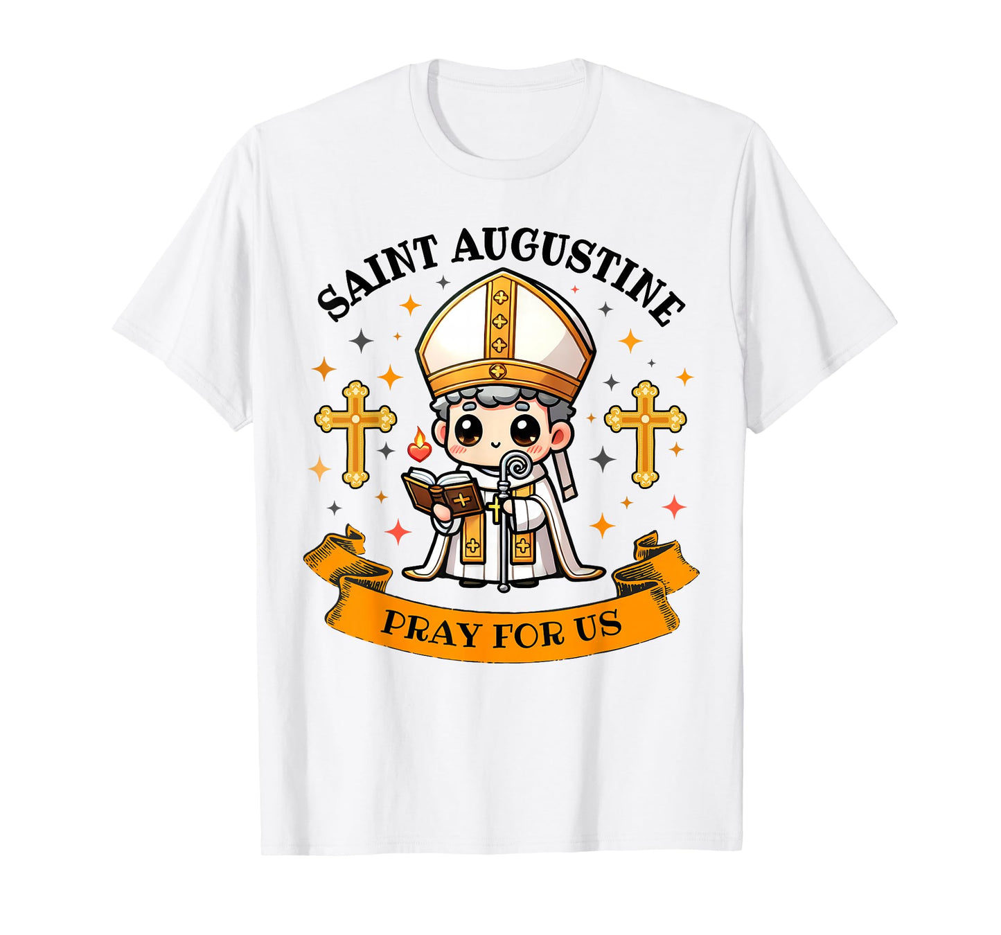 St Augustine of Hippo Catholic Bishop for Kids toddlers T-Shirt