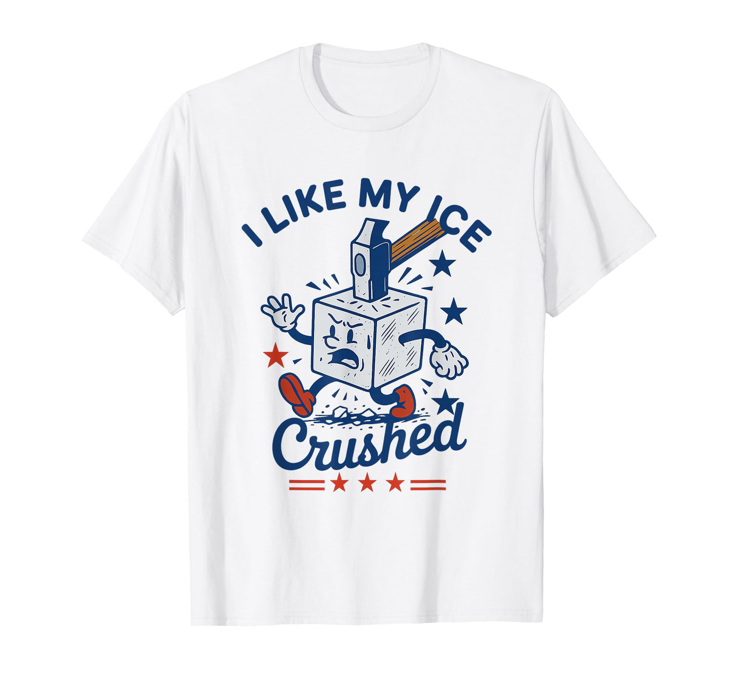 Vintage I Like My Ice Crushed T-Shirt