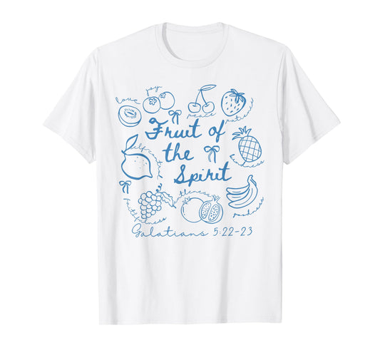 Fruit Of The Spirit Galatians 5:22-23 Cute Christian T-Shirt
