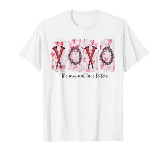 XoXo The Original Love Letters, Jesus Christian Valentine T-Shirt