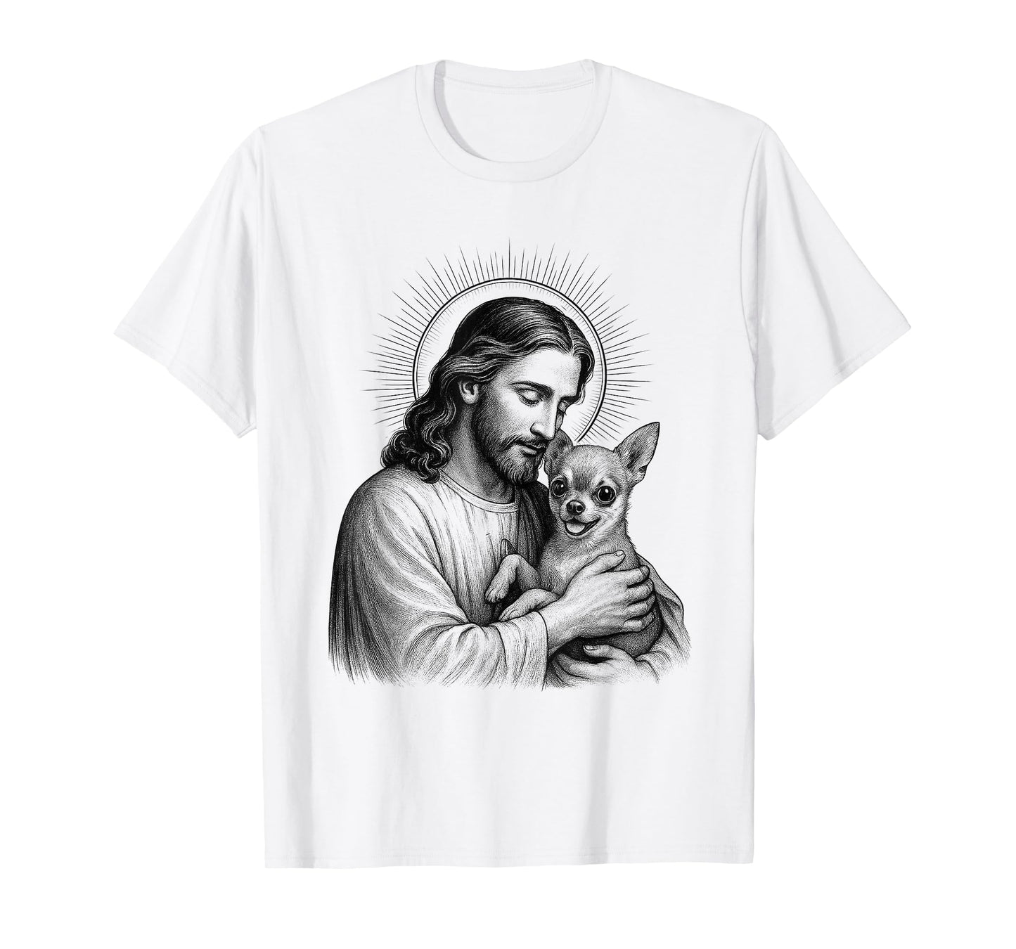 Jesus & Chihuahua Lover Christian Chihuahua Lover Dog Mom T-Shirt