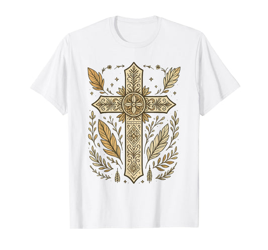 Jesus Cross Vintage 90s Style Tshirt T-Shirt
