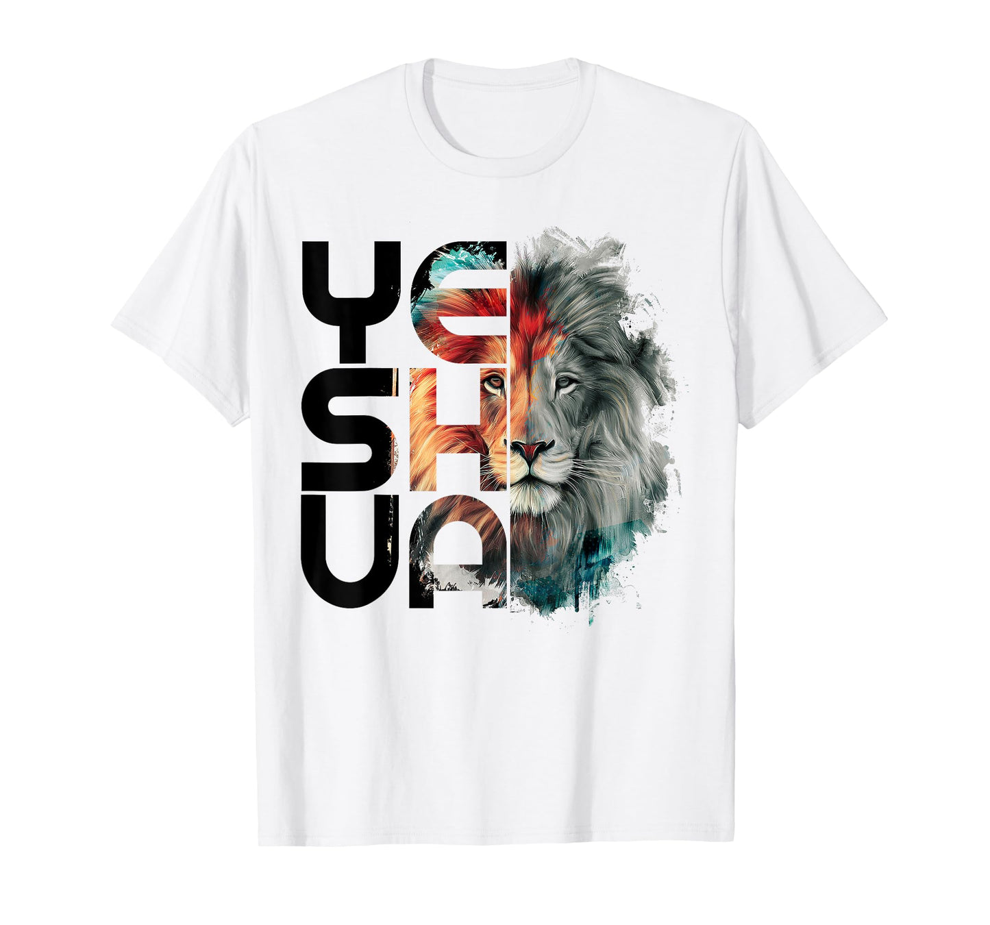 Lion And Yeshua Christian T-Shirt