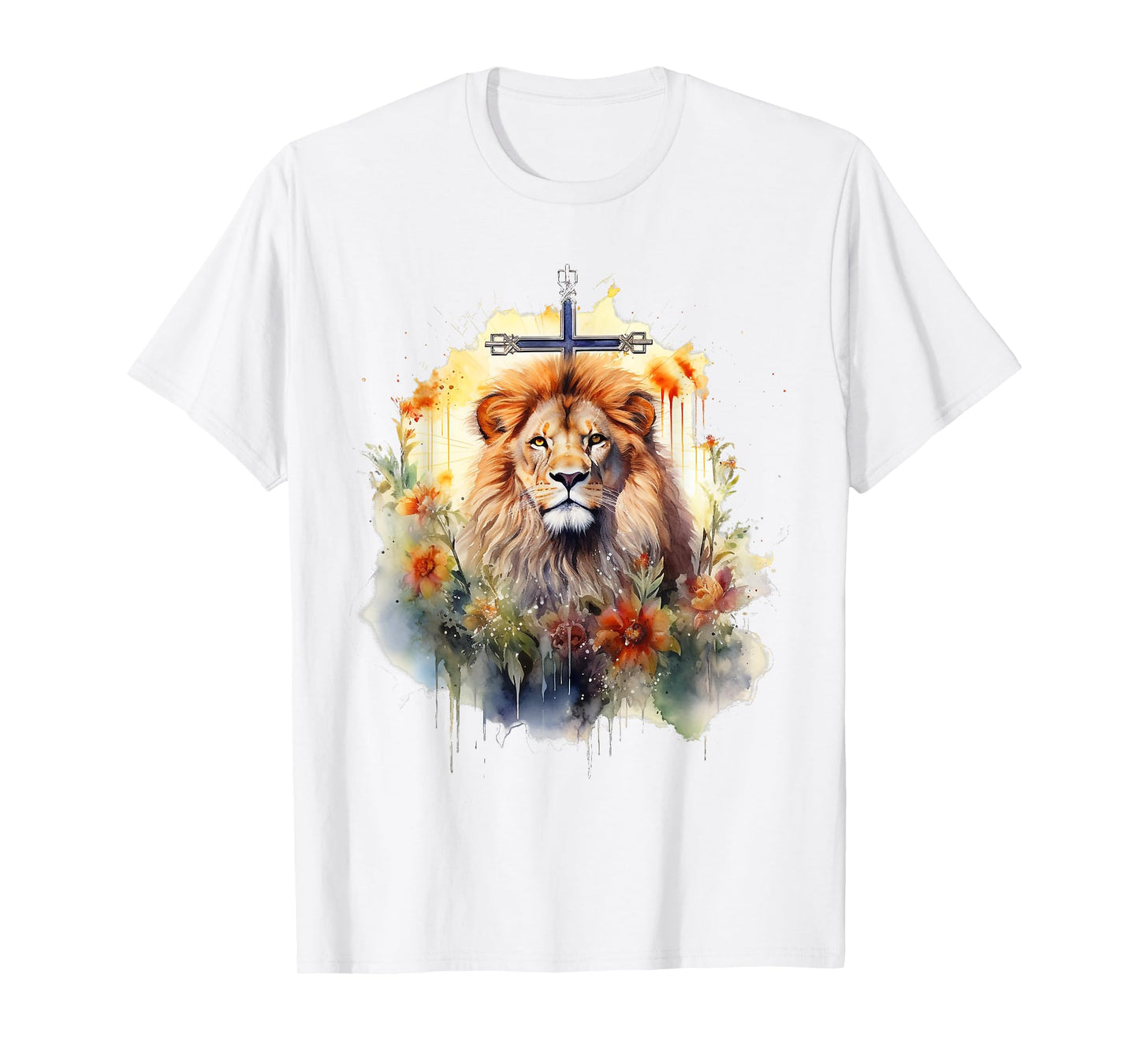 Lion of Judah Jesus Yeshua Faith Christian T-Shirt