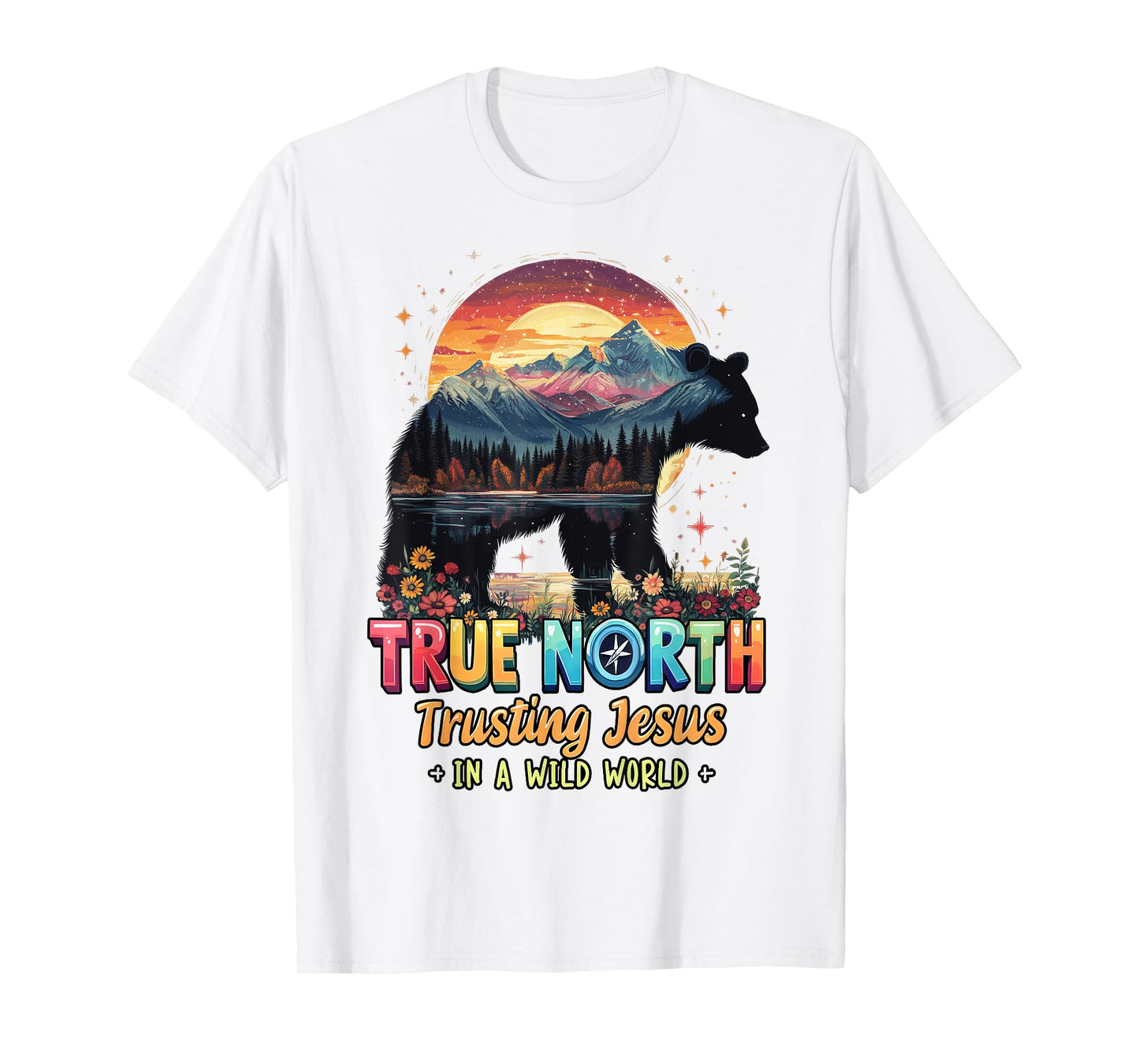 True North Trusting Jesus In A Wild World VBS 2025 T-Shirt