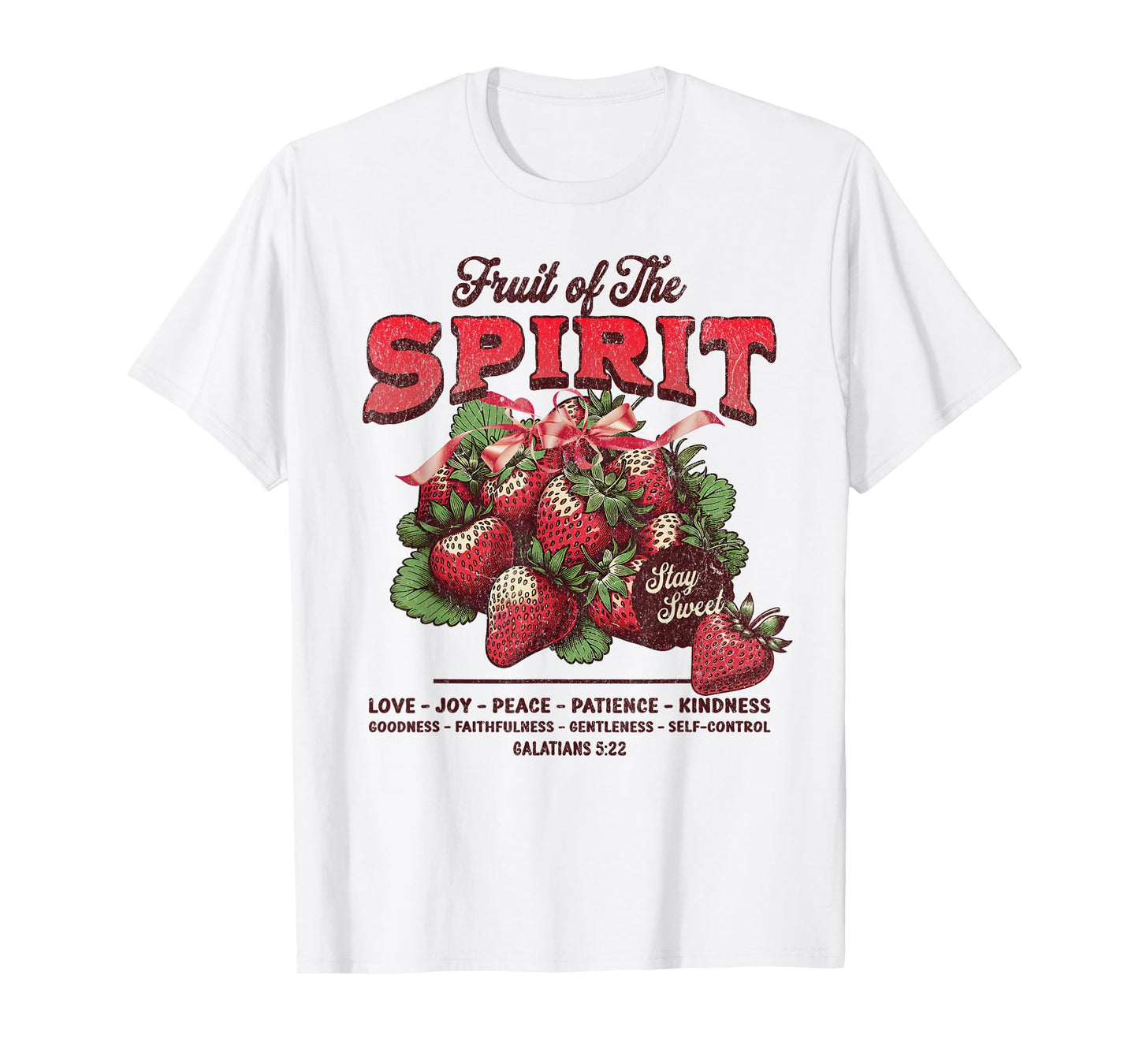 Fruit of the Spirit Christian Religious Jesus Bible Verse Im T-Shirt