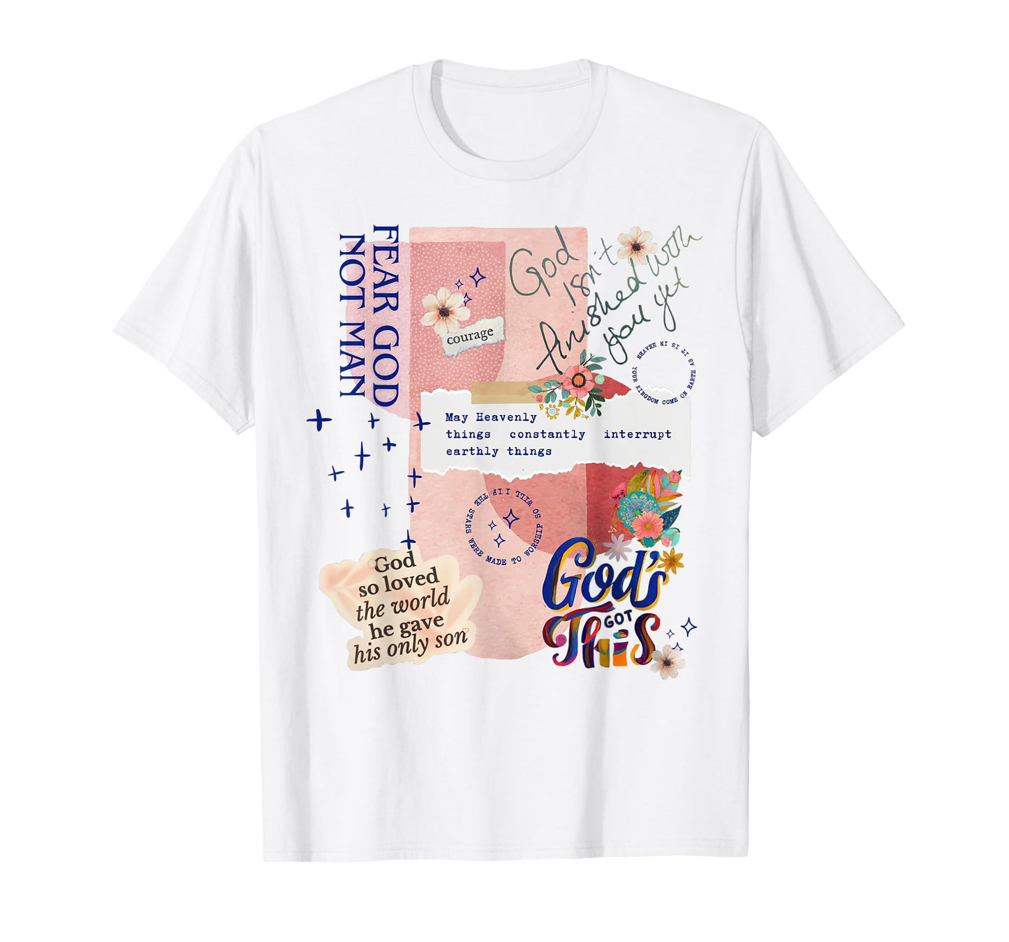 Christian Easter Fear God Not Man God's Got This Retro T-Shirt