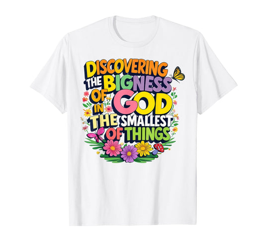 Discovering The Bigness Of God Magnified VBS 2025 Christian T-Shirt