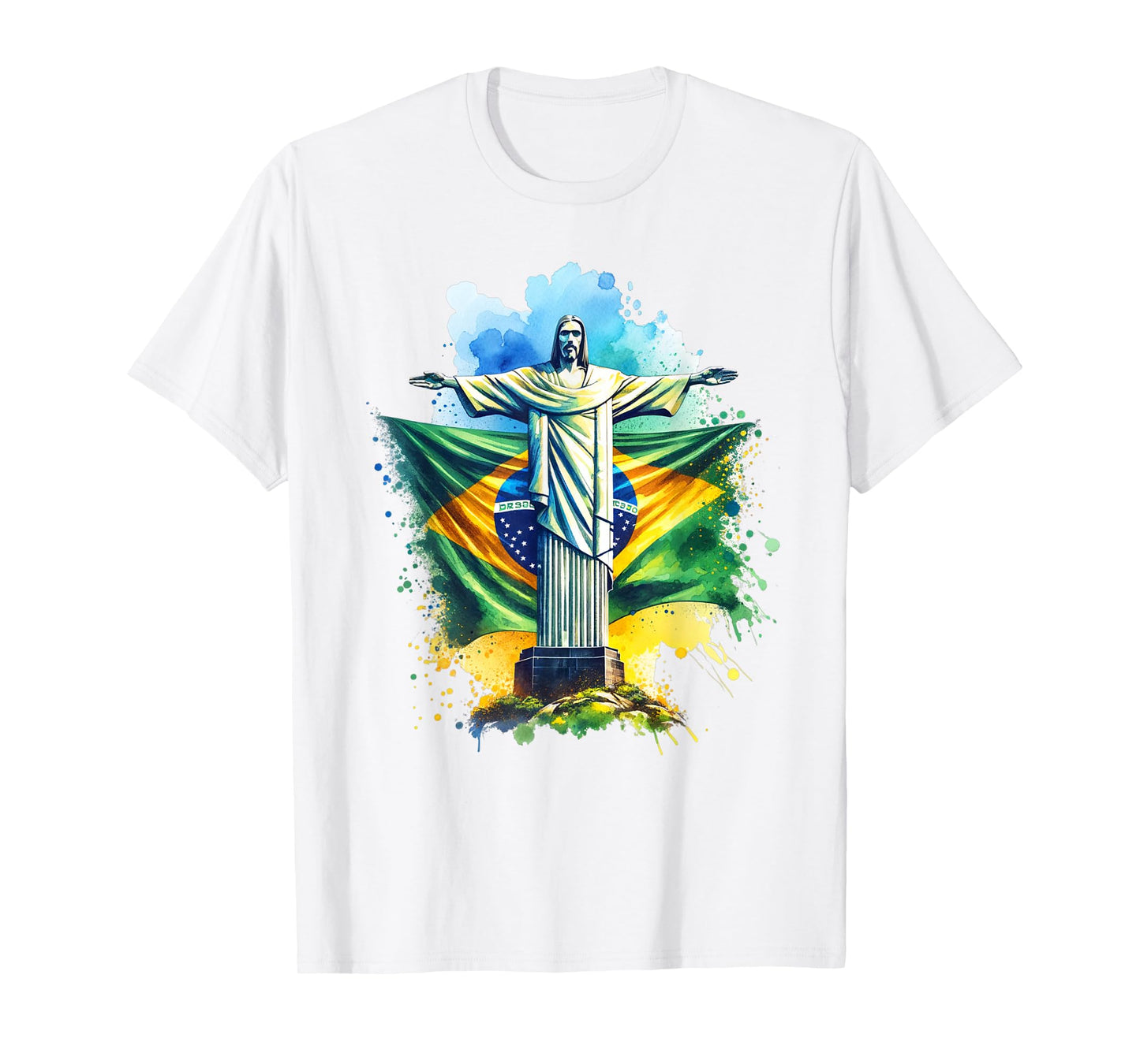 Christ The Redeemer Rio de Janeiro Brazil Men Women Catholic T-Shirt