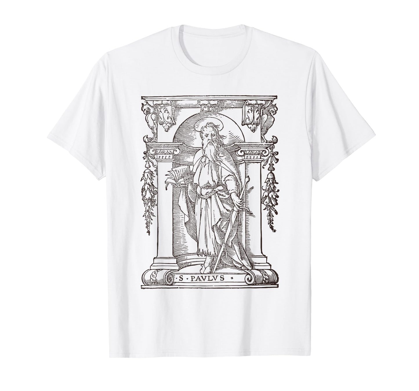 Saint Paul the Apostle Vintage Catholic Saint of Theologians T-Shirt