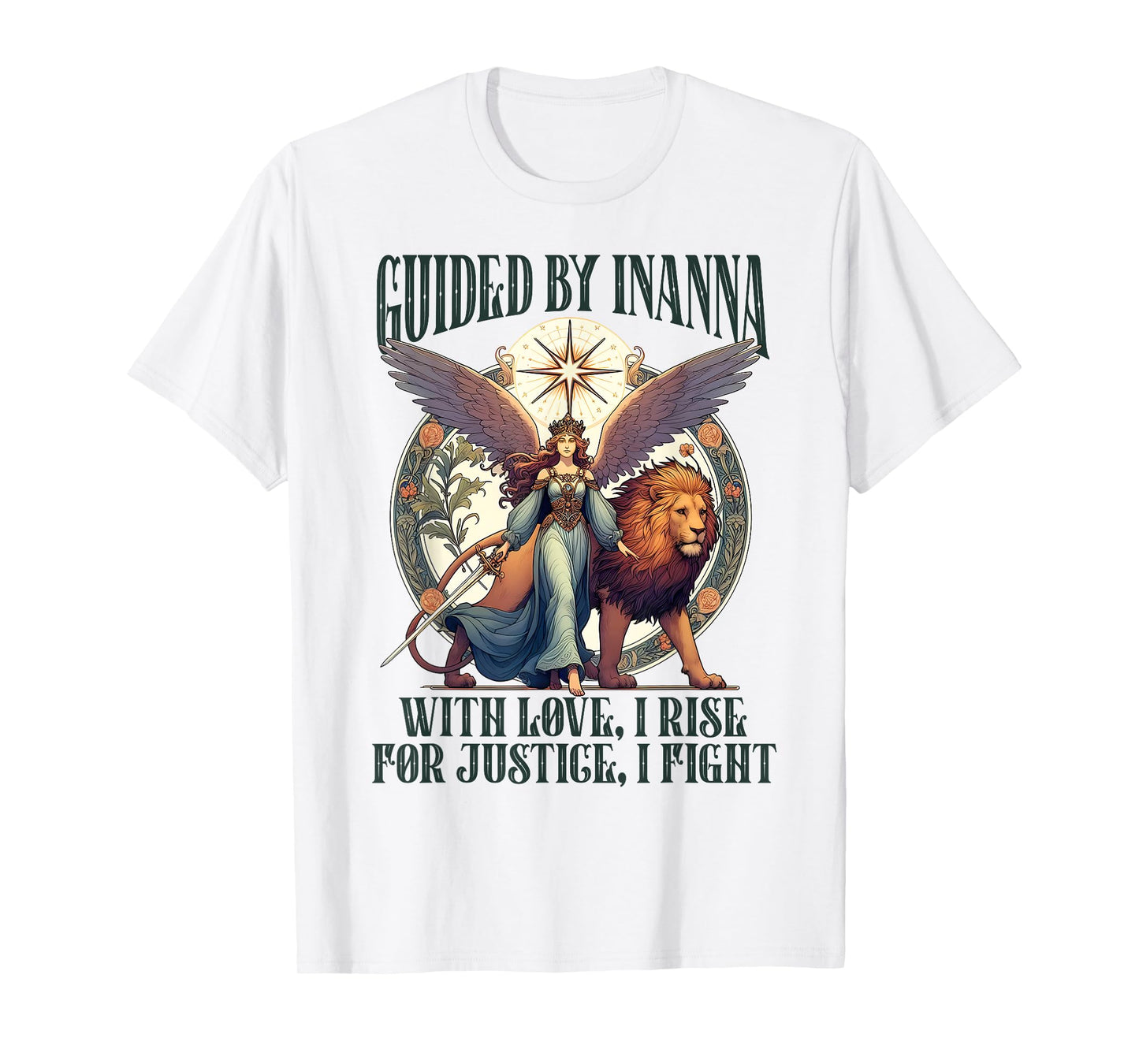 Inanna Goddess Mesopotamian Mythology Guided By Inanna T-Shirt