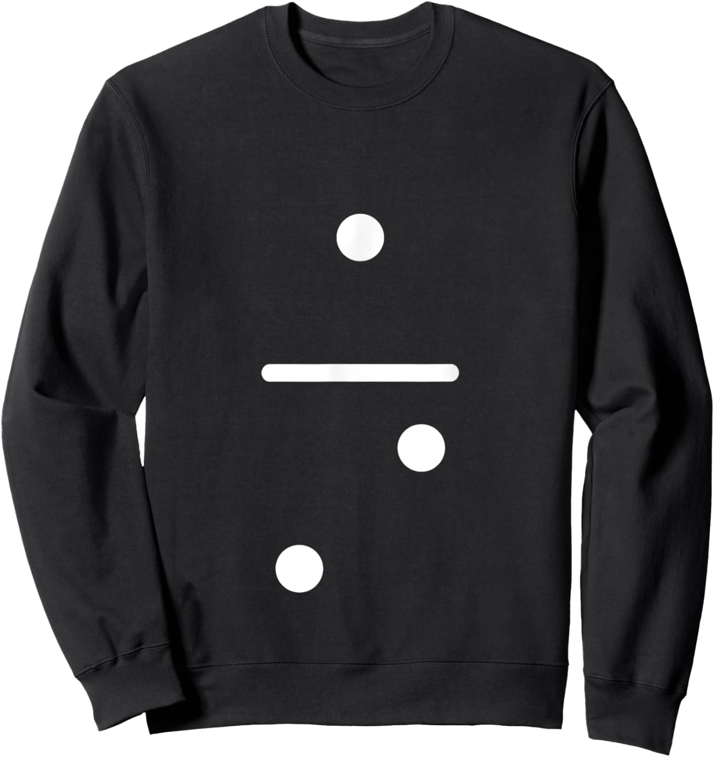 Domino Game 1 2 Dots Matching Halloween Group Costume Sweatshirt - Sweatshirt | Black
