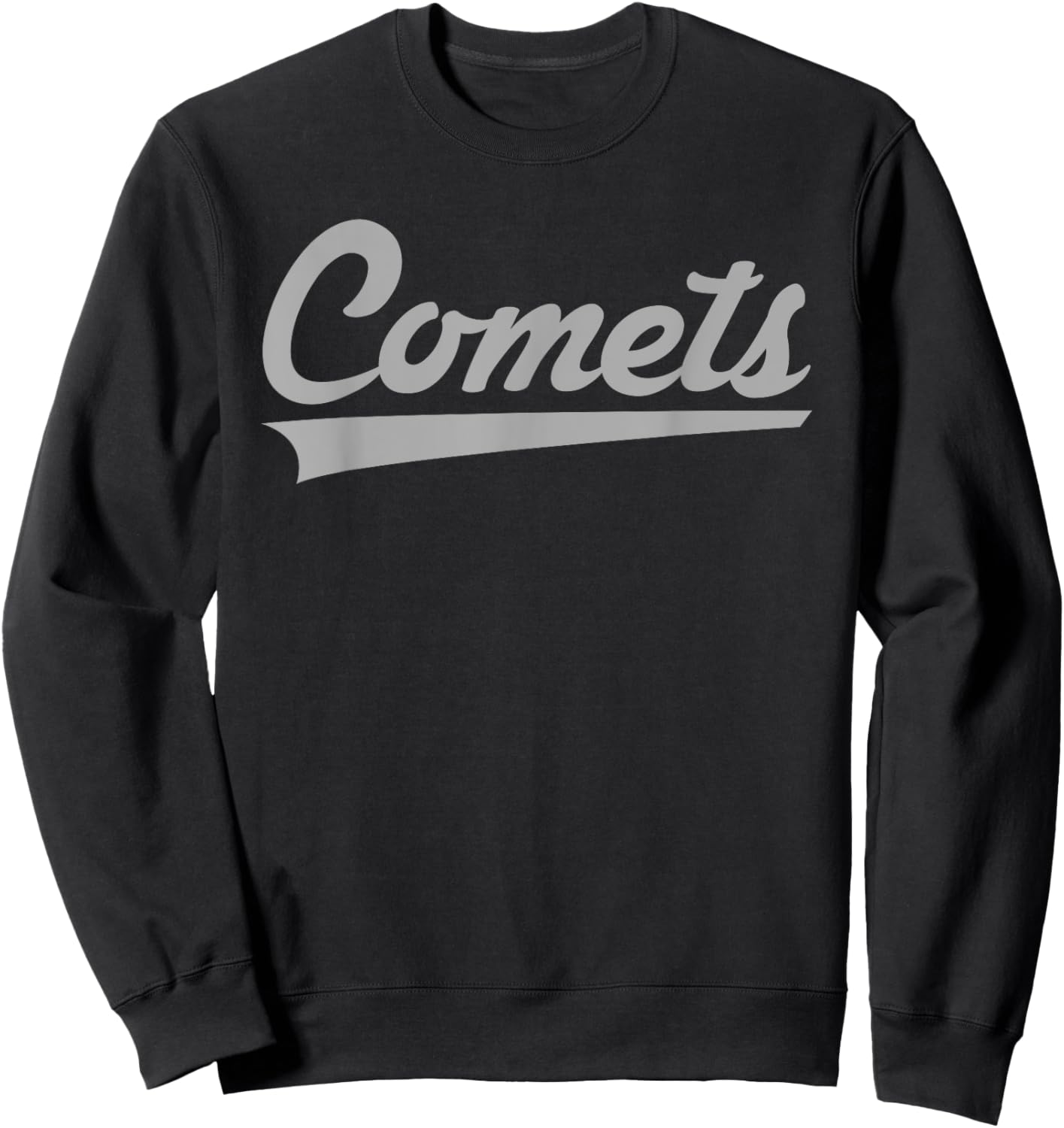 Carthage Comets Vintage Swoosh Sweatshirt - Sweatshirt | Black
