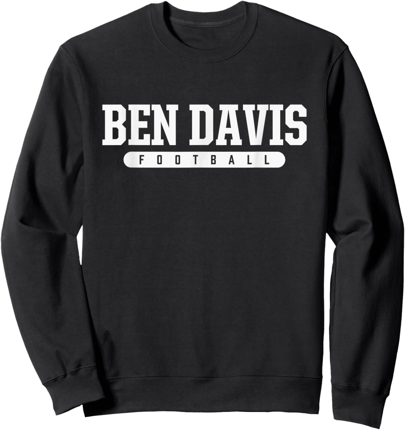 Ben Davis High School Football Sweatshirt - Sweatshirt | Black
