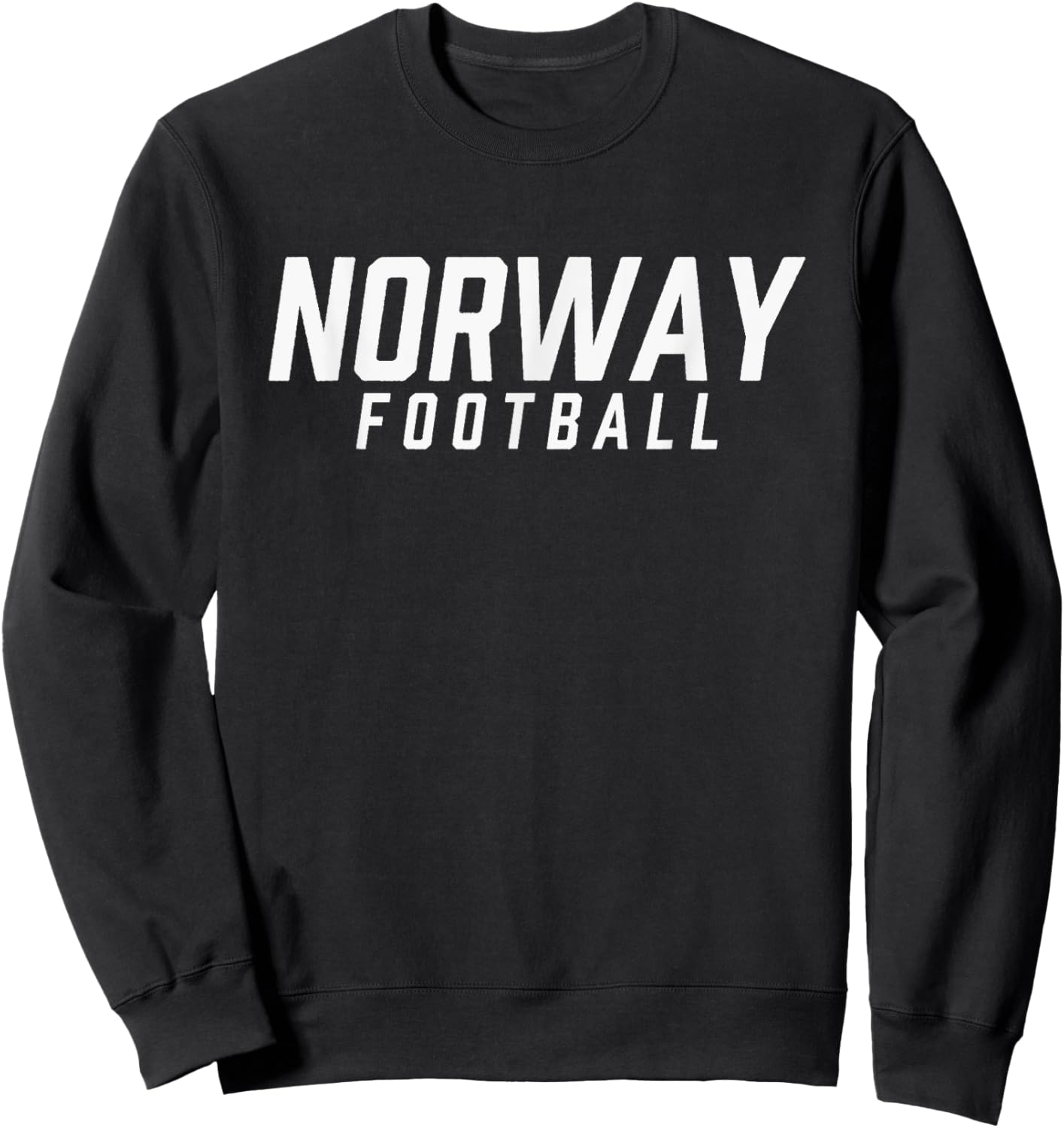 Norway High School Football Team Sweatshirt - Sweatshirt | Black