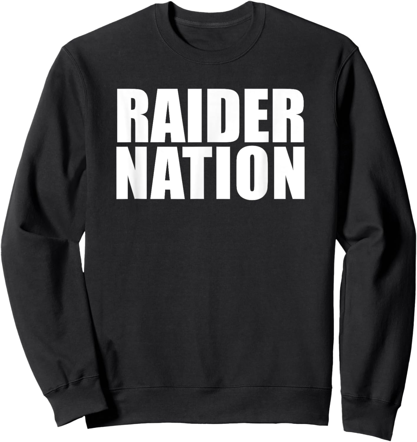 Raiders Richmond Nation Sweatshirt - Sweatshirt | Black