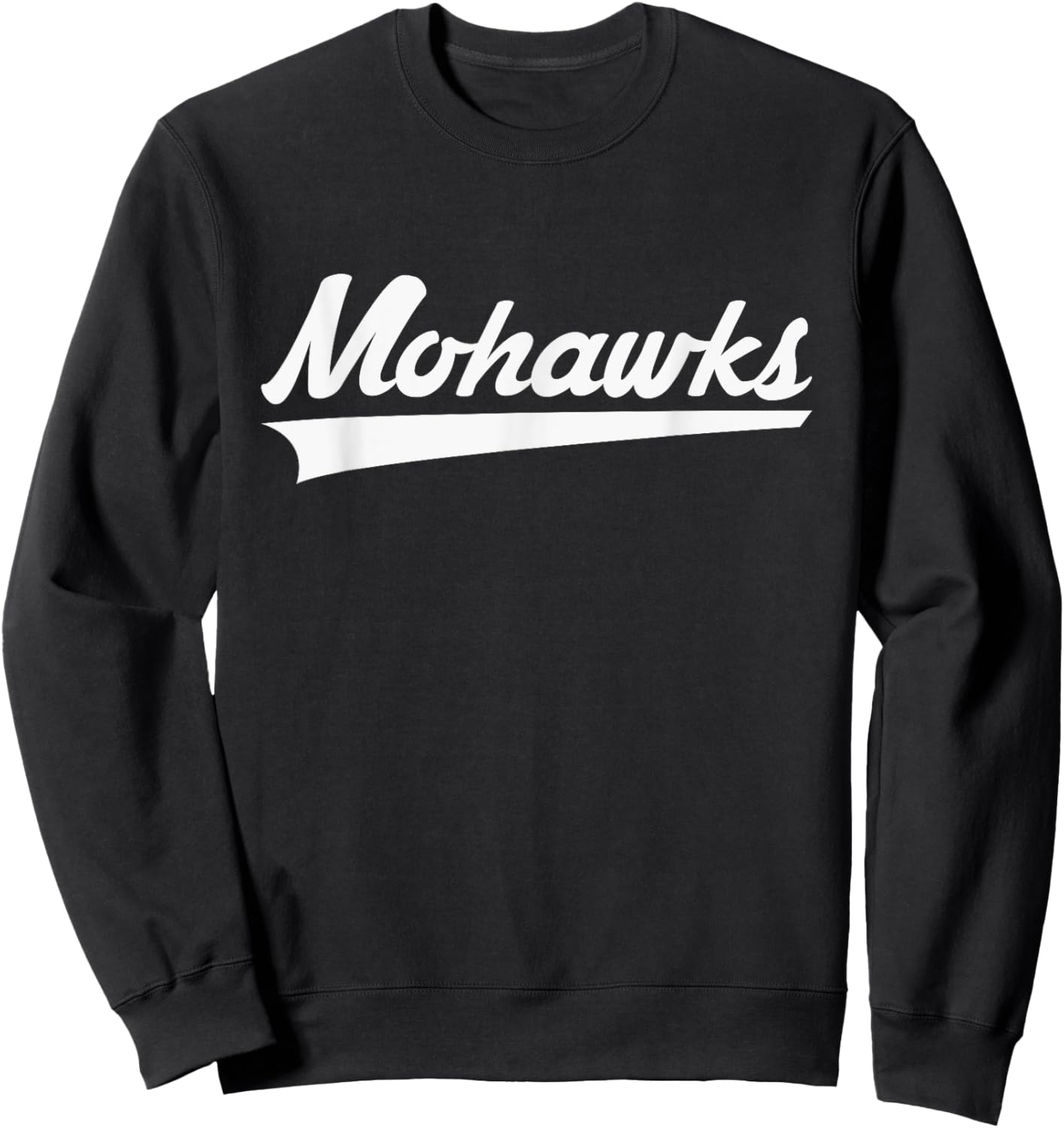 Madison Mohawks Vintage Swoosh Sweatshirt - Sweatshirt | Black