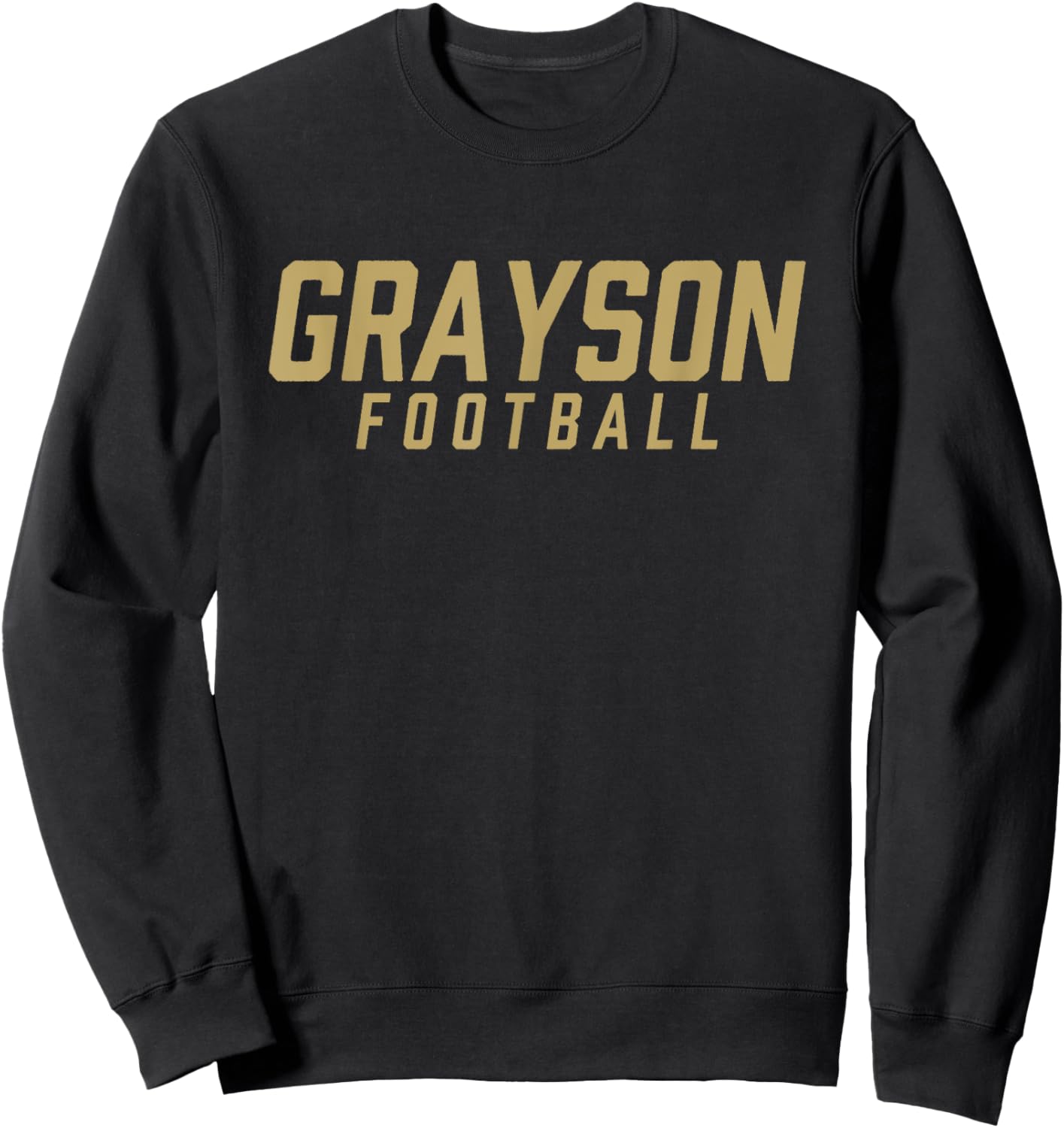 Grayson High School Football Team Sweatshirt - Sweatshirt | Black
