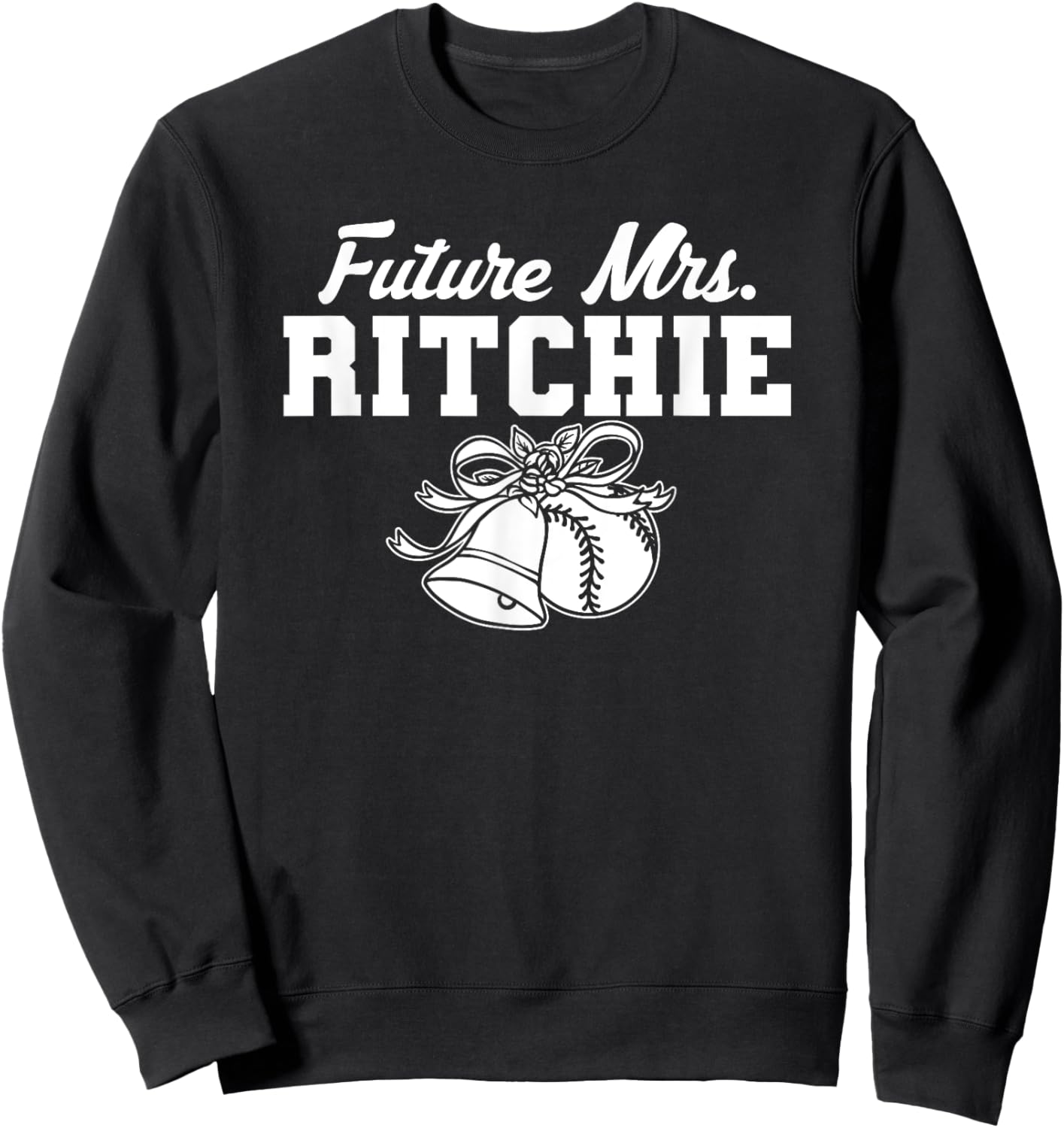 Future Mrs. JR Ritchie Prospect Baseball Fan Gear Sweatshirt - Sweatshirt | Black