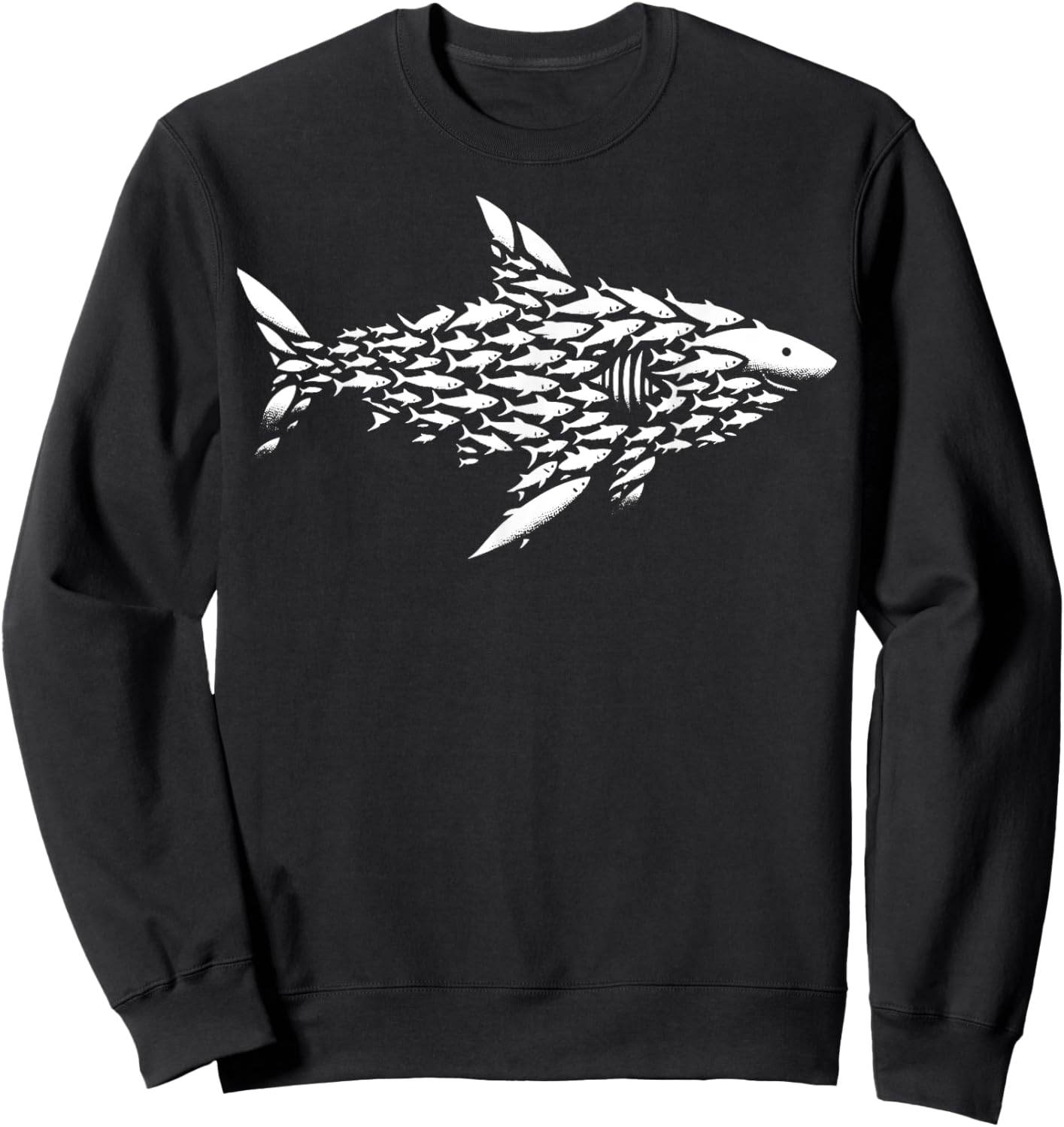 Shark Lover Marine Biology Science Enthusiast Sweatshirt - Sweatshirt | Black