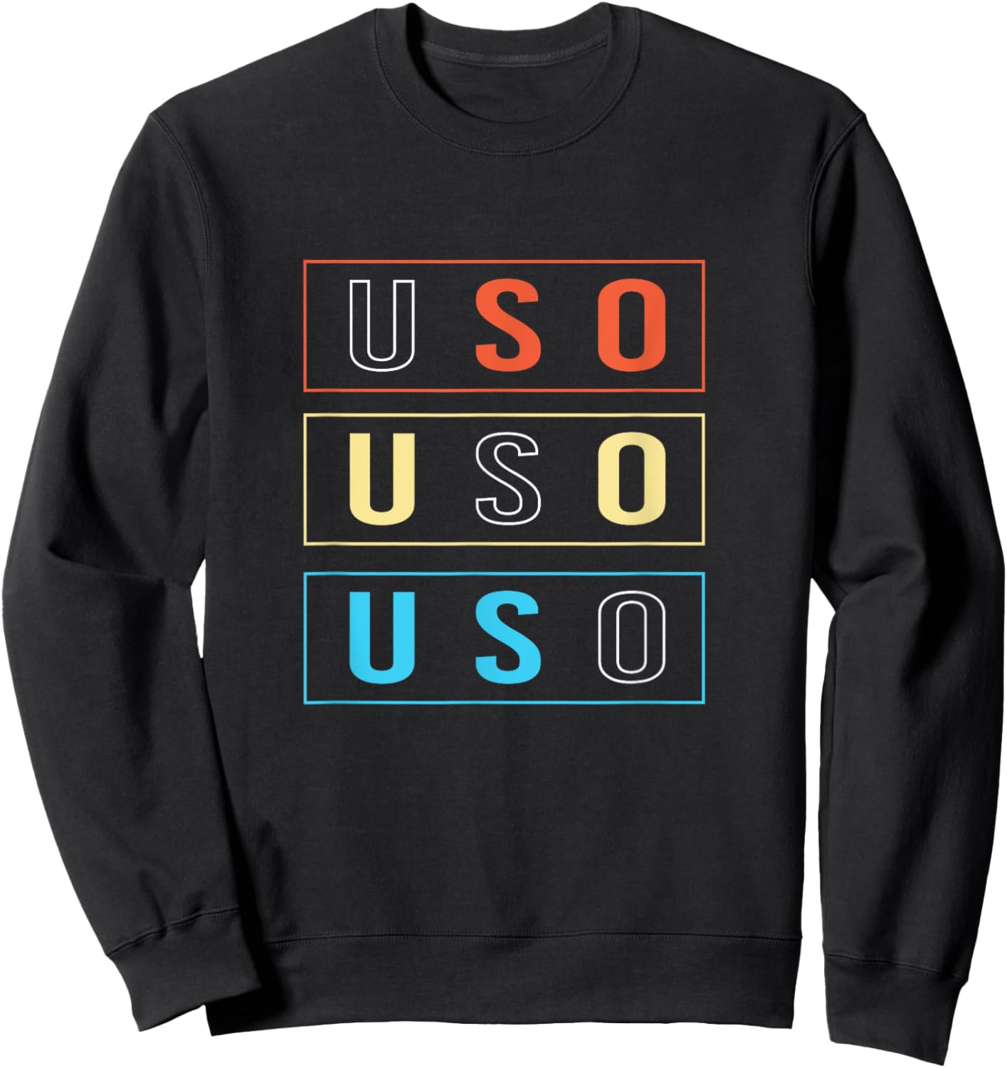Retro Colorful Samoa Uso Samoan Tribal Sweatshirt - Sweatshirt | Black