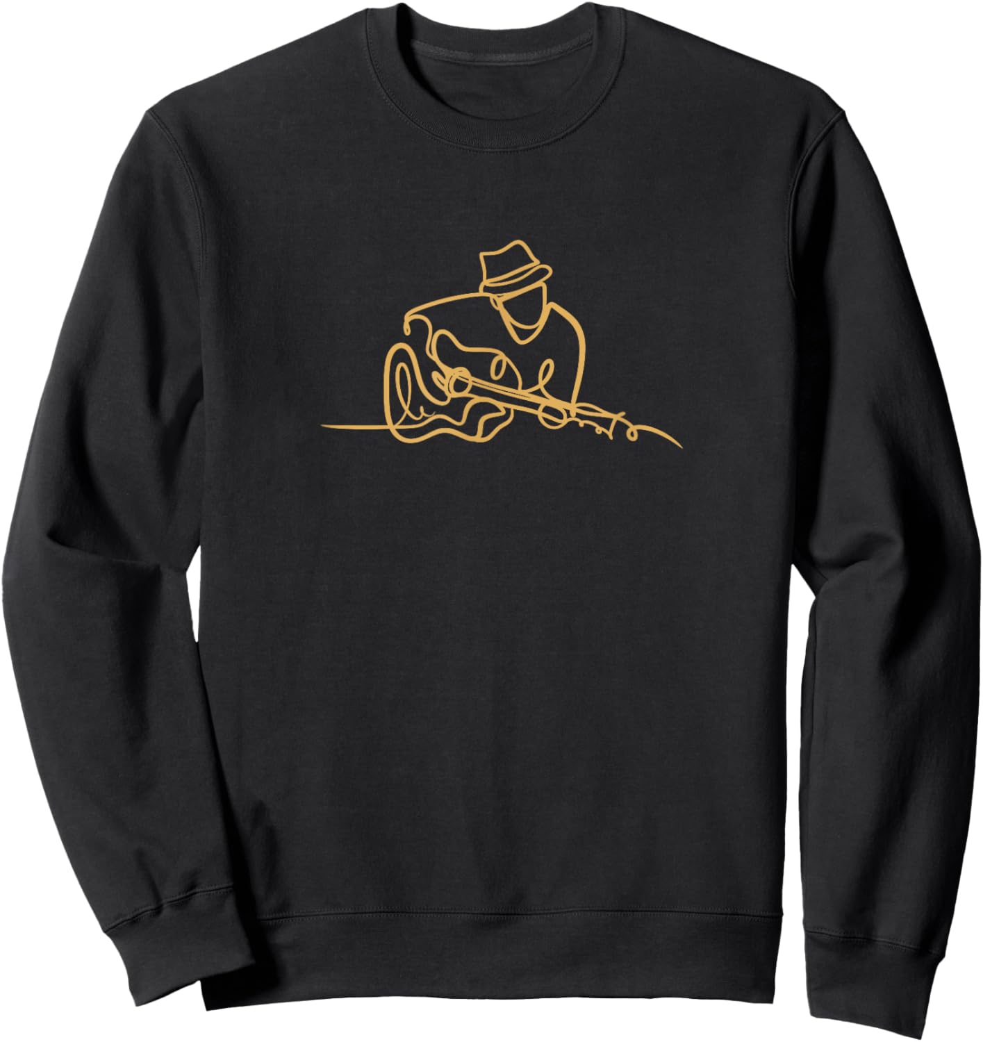 Guitar Player and Singer Songwriter Sweatshirt - Sweatshirt | Black