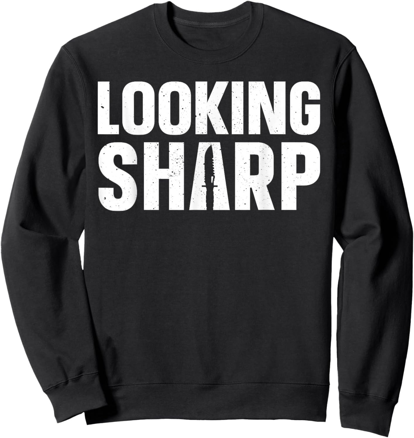 Pocket Knife Art Women Knife Lover Knife Collector Sweatshirt - Sweatshirt | Black