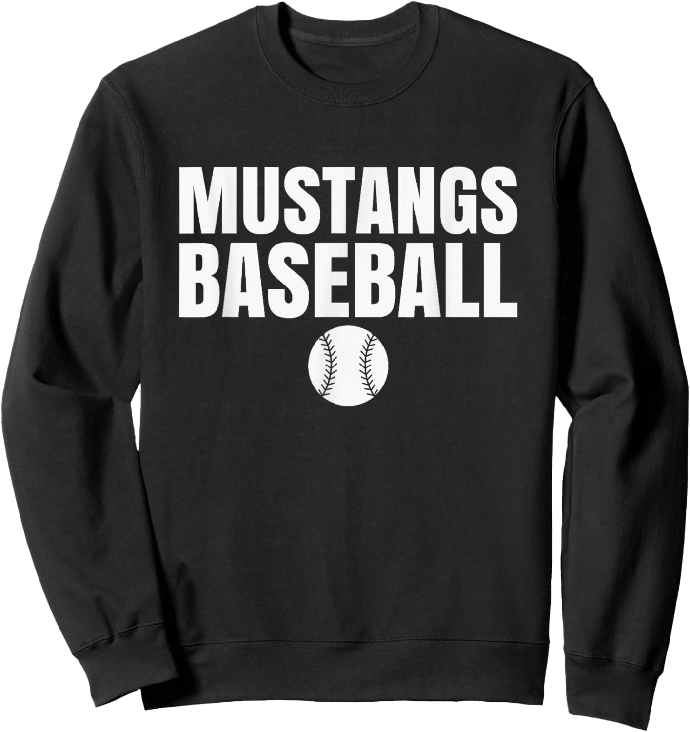 Munster Mustangs Baseball Sweatshirt - Sweatshirt | Black