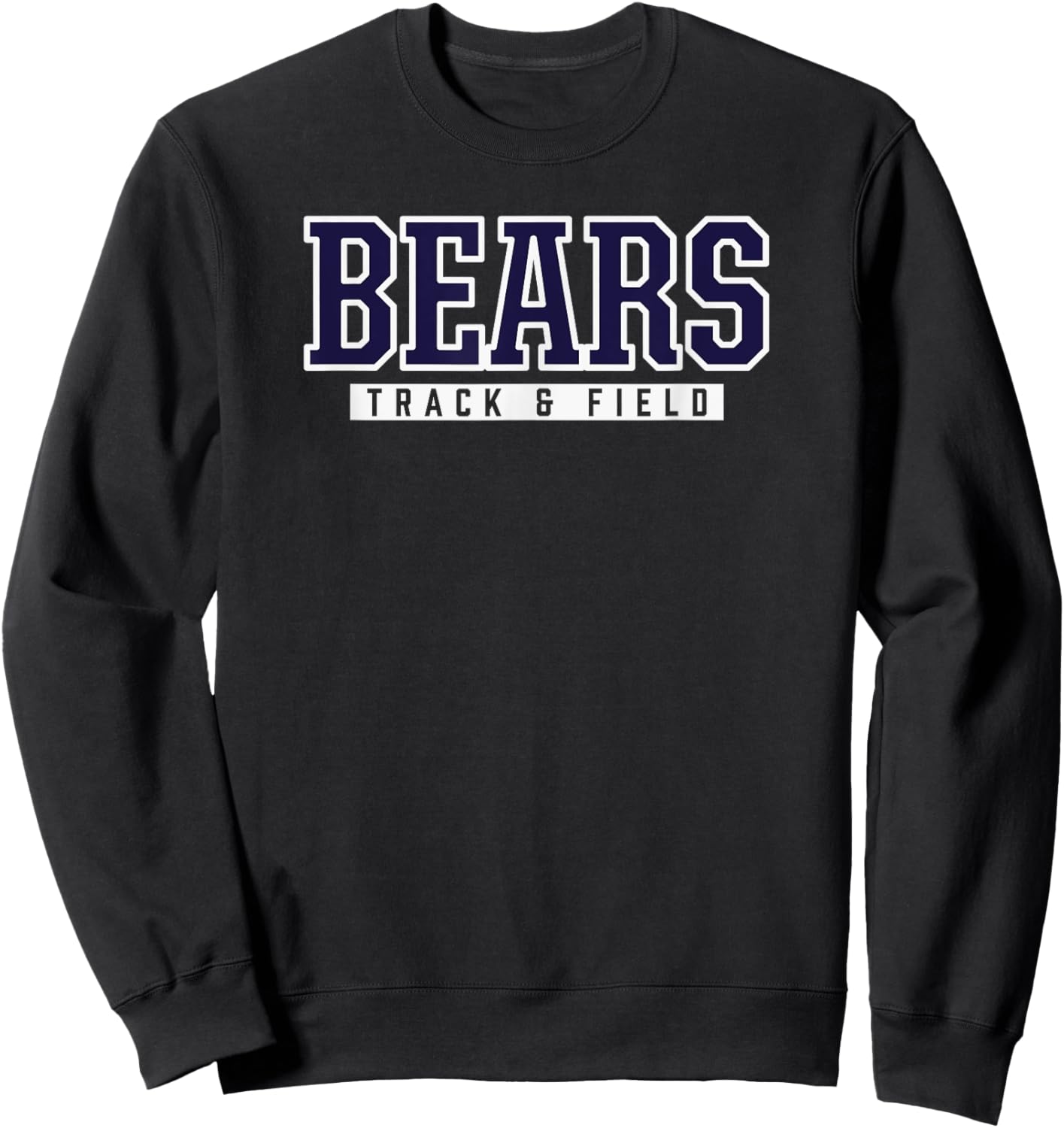 Leetonia Bears Track & Field Sweatshirt - Sweatshirt | Black