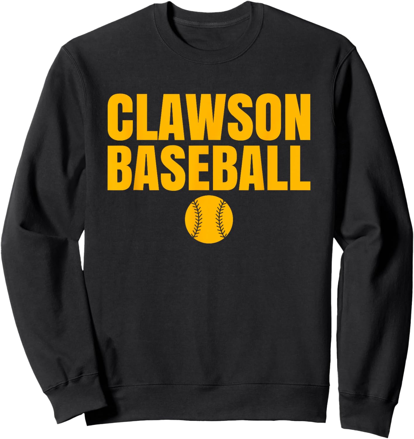 Clawson High School Baseball Sweatshirt - Sweatshirt | Black