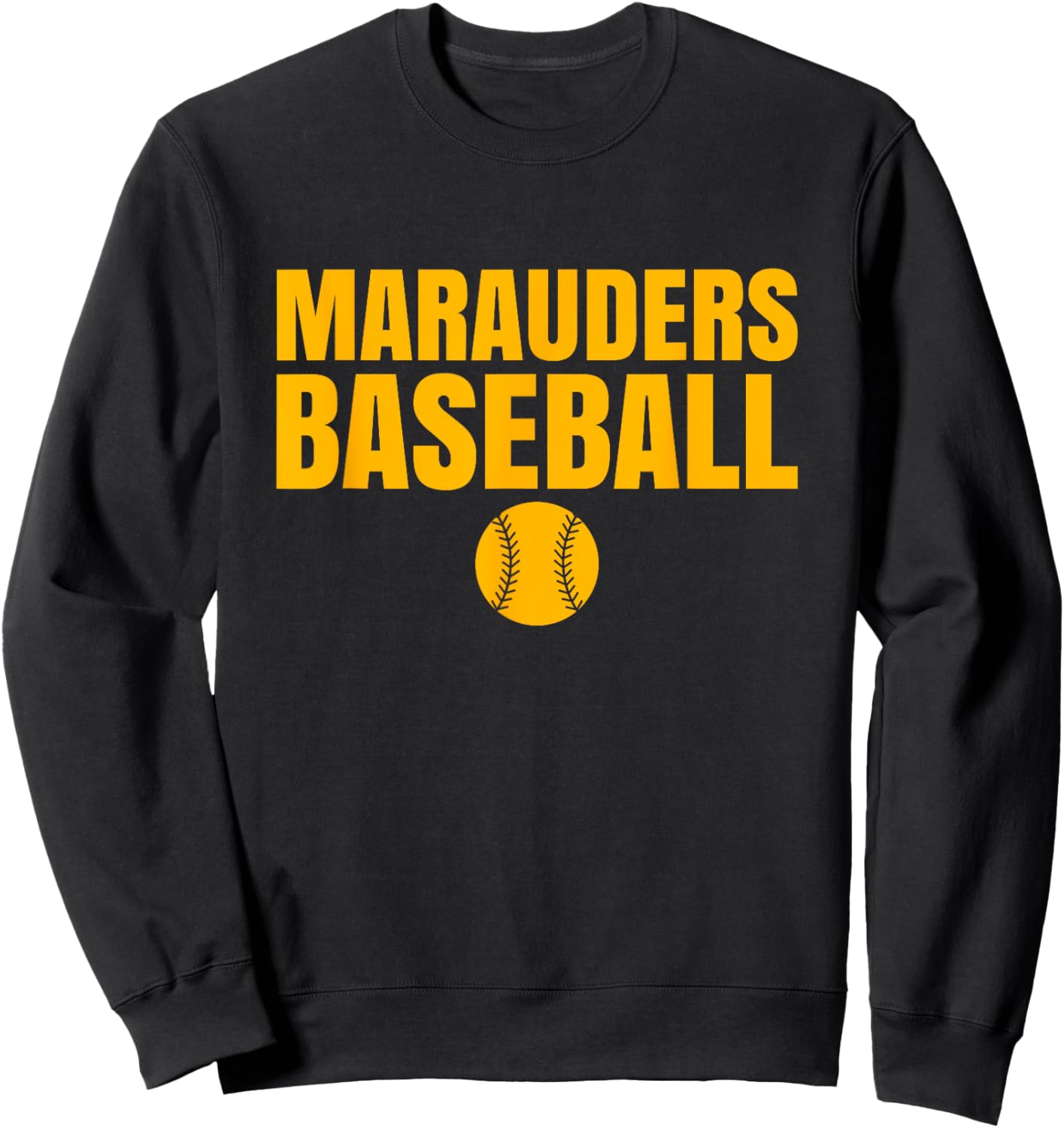 Meigs Marauders Baseball Sweatshirt - Sweatshirt | Black