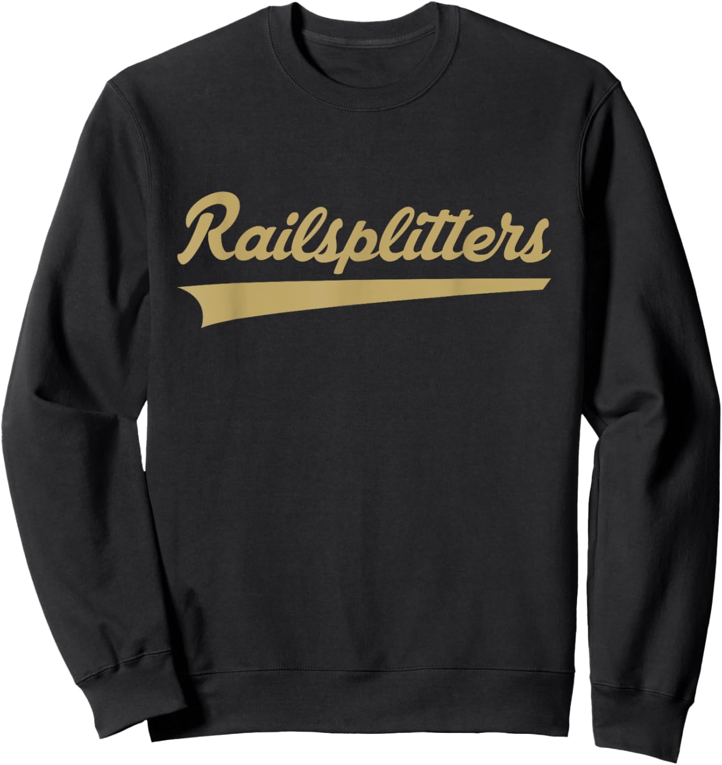 Abraham Lincoln Railsplitters Vintage Swoosh Sweatshirt - Sweatshirt | Black