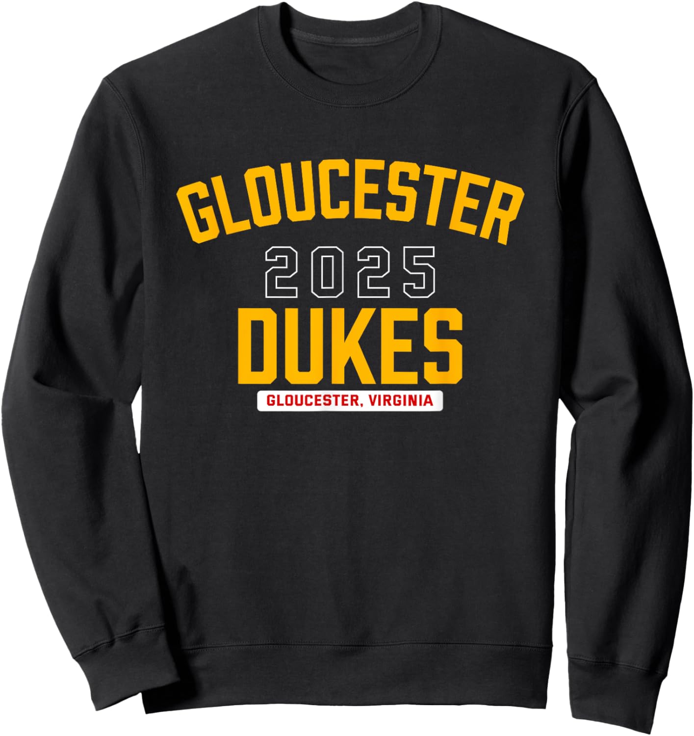 Gloucester Dukes Gloucester, Virginia 2025 Sweatshirt - Sweatshirt | Black