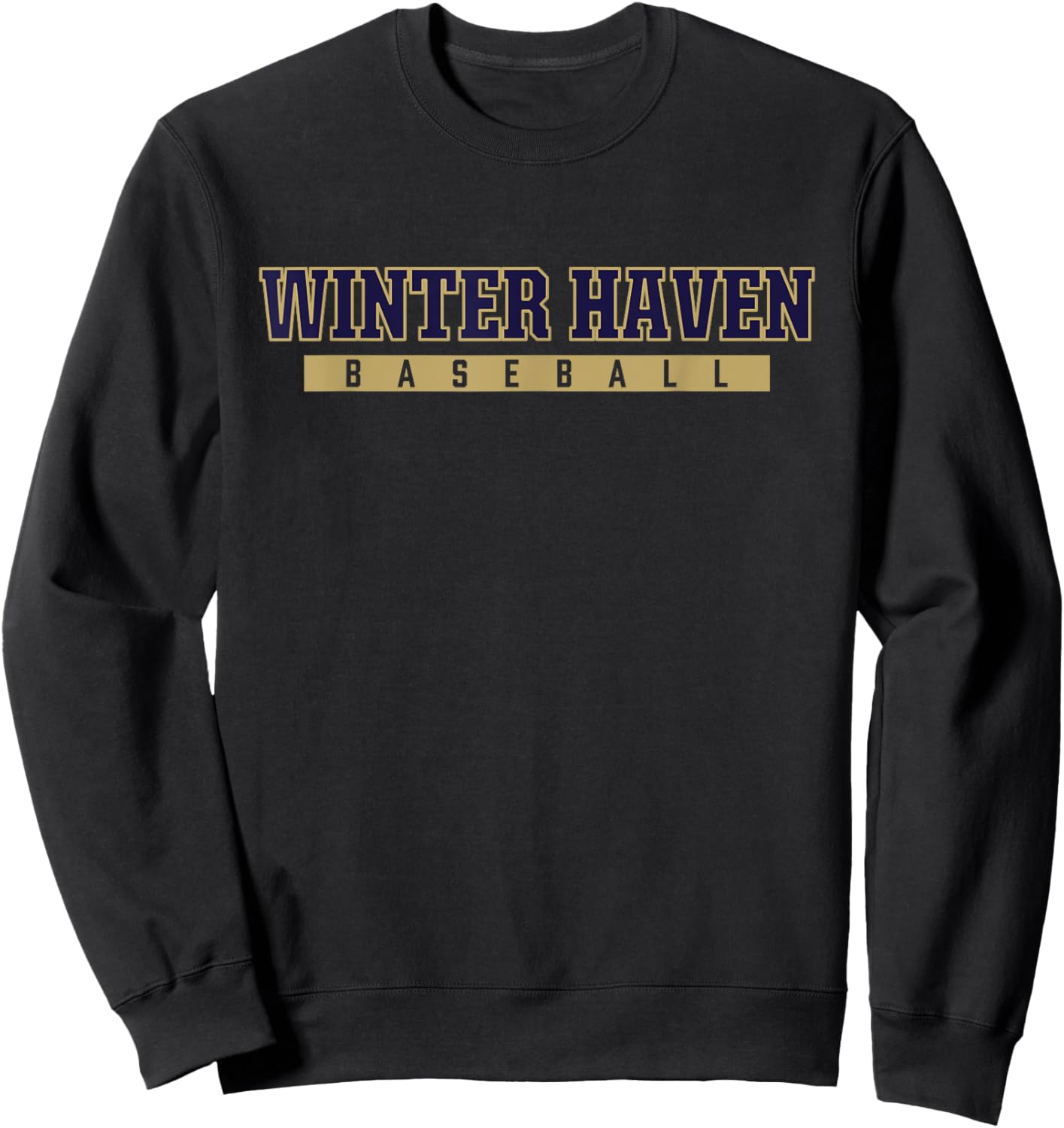 Winter Haven High School Baseball Sweatshirt - Sweatshirt | Black