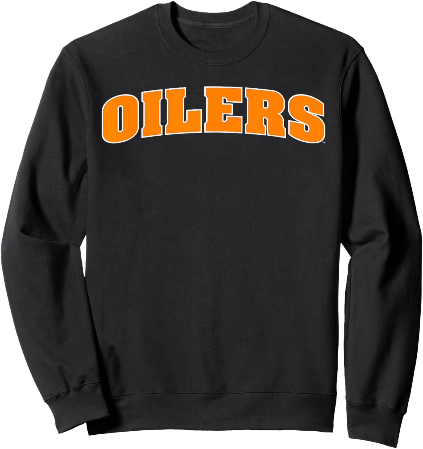 University of Findlay Oilers Block Type Logo Sweatshirt - Sweatshirt | Black