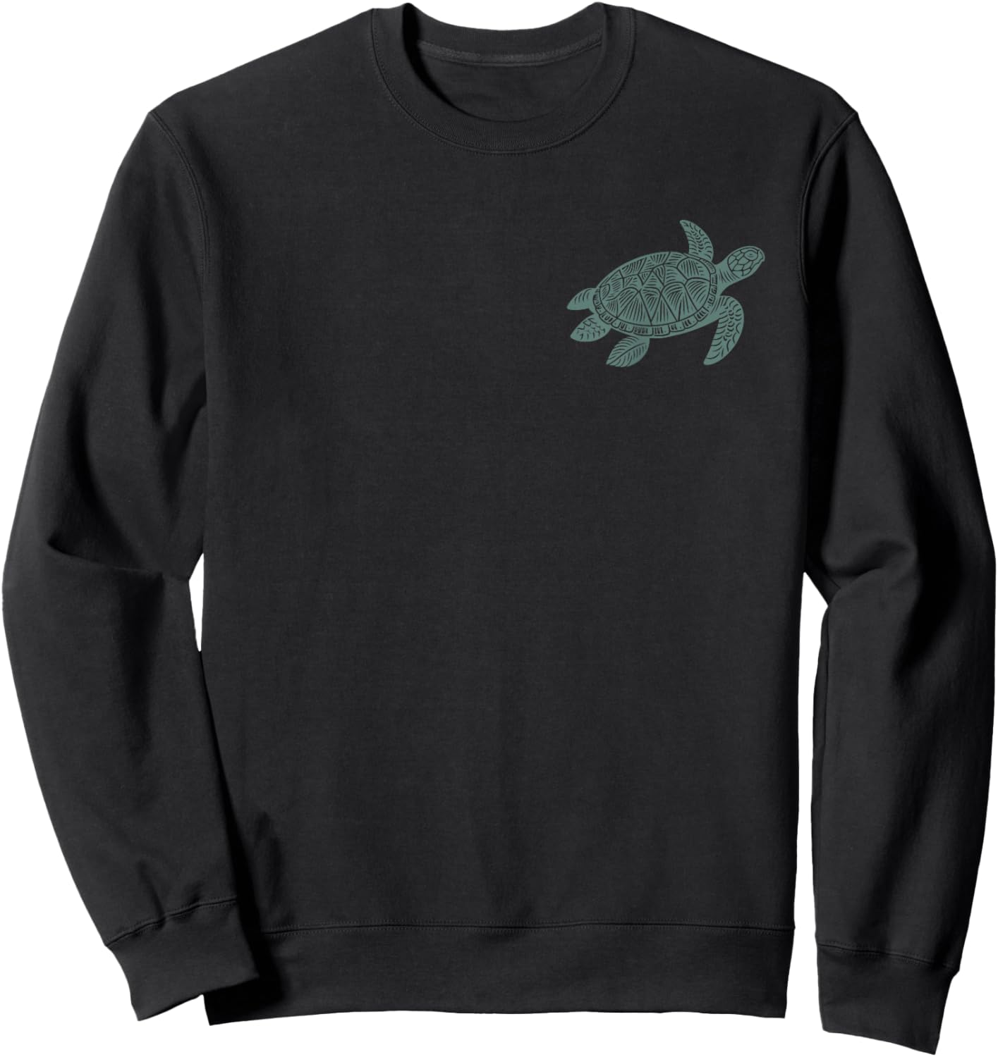 Love Sea Turtles Ocean Lovers Nature Sweatshirt - Sweatshirt | Black