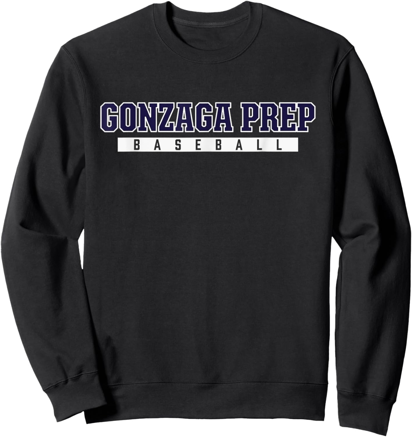 Gonzaga Prep School Baseball Sweatshirt - Sweatshirt | Black