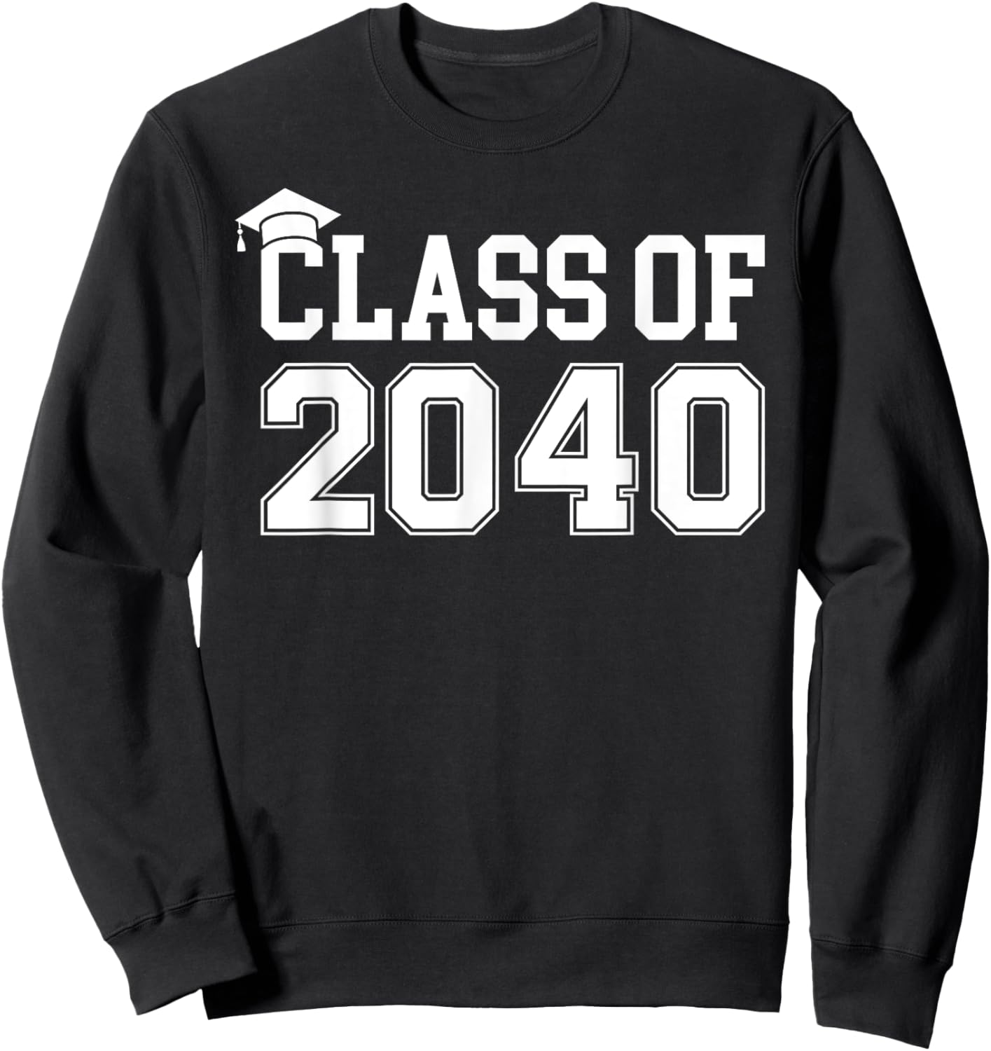 Grow With Me Class Of 2040 Kindergarten Pre-k Teachers Sweatshirt - Sweatshirt | Black