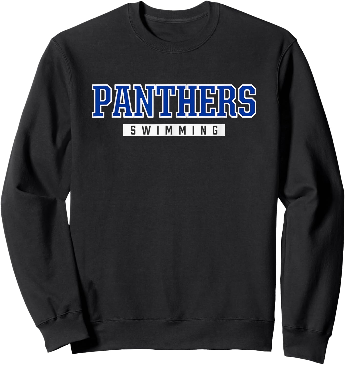 Harrah Panthers Swimming Sweatshirt - Sweatshirt | Black