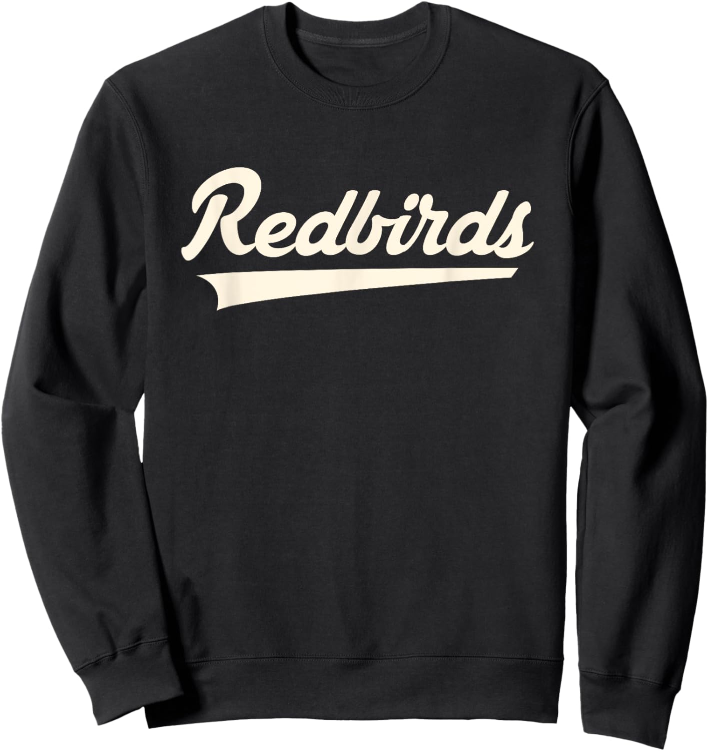 Redbirds Alton Vintage Swoosh HS Sweatshirt - Sweatshirt | Black