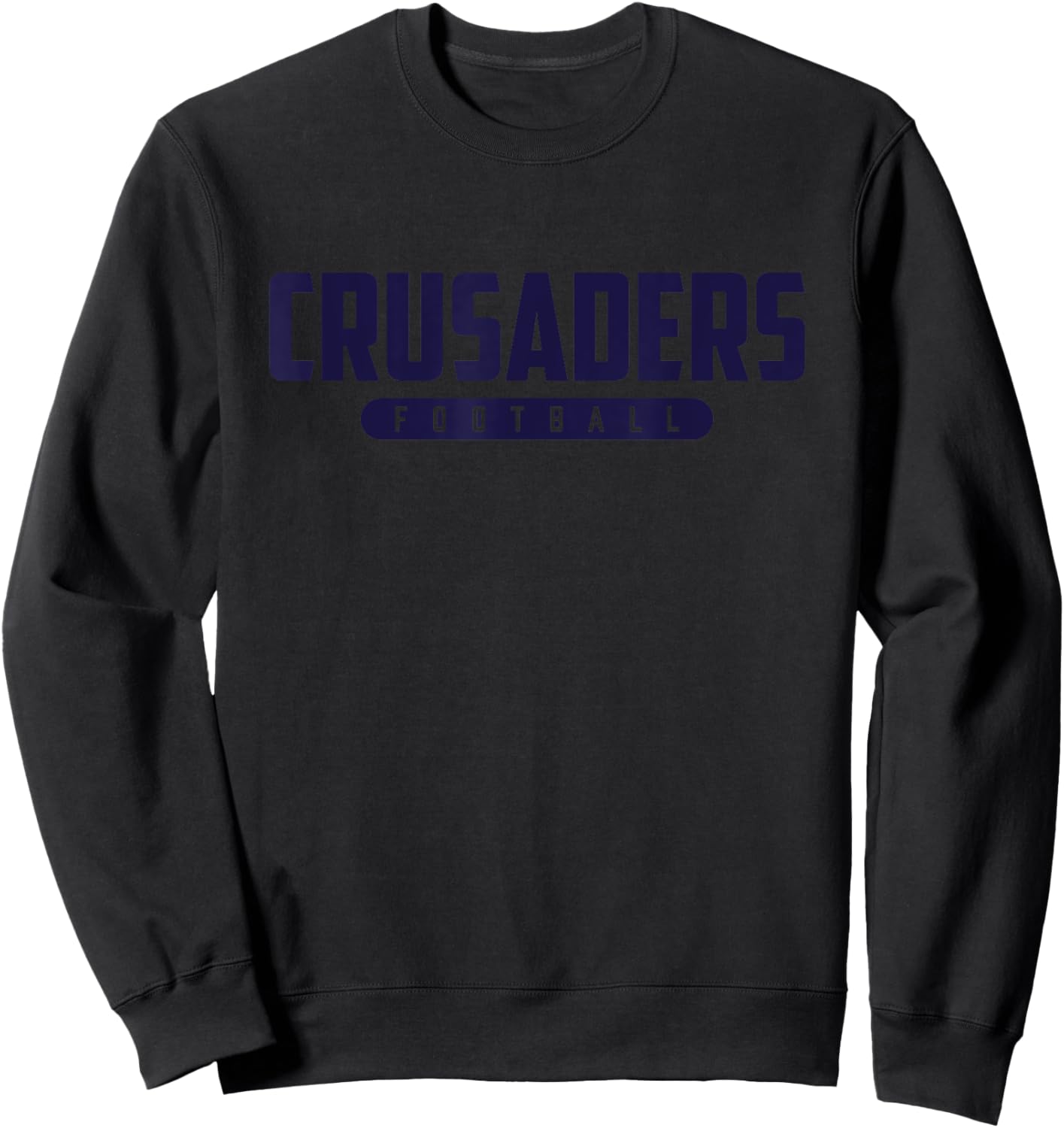 Manchester Memorial Crusaders Football Sweatshirt - Sweatshirt | Black