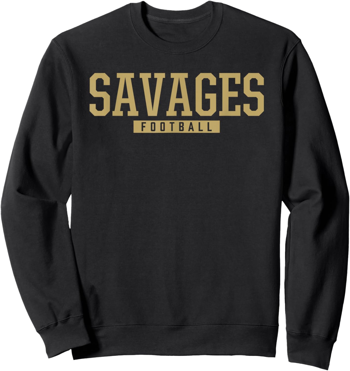 Broken Bow Savages Football HS Sweatshirt - Sweatshirt | Black