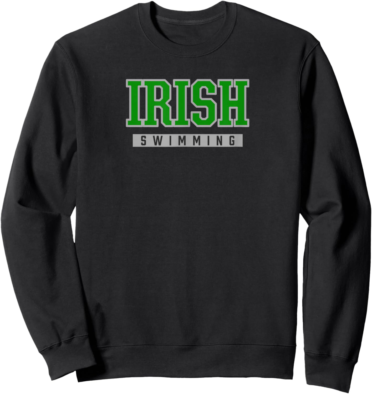 Dublin Scioto Irish Swimming Sweatshirt - Sweatshirt | Black