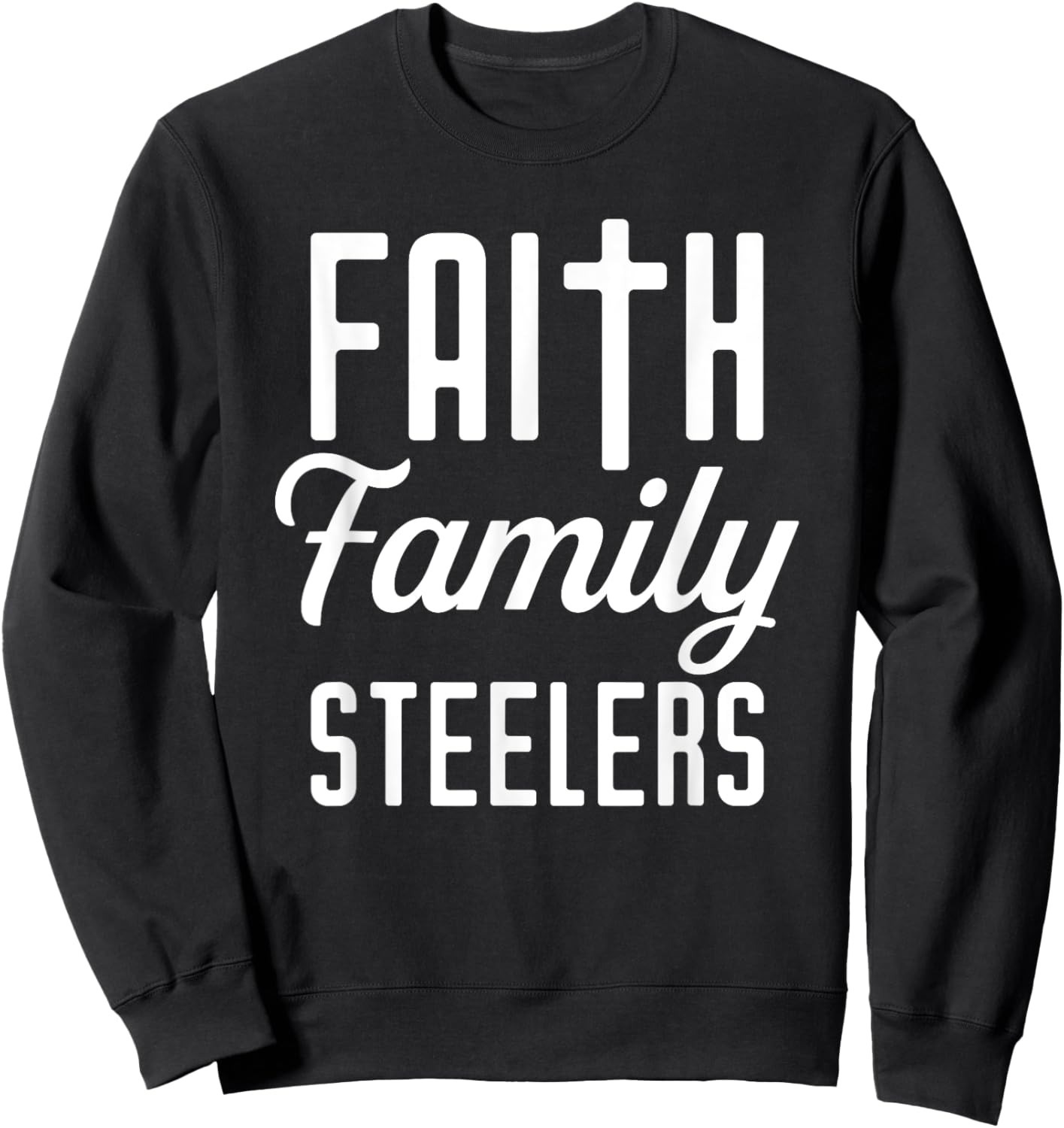 Steelers Fontana Faith Family HS Sweatshirt - Sweatshirt | Black