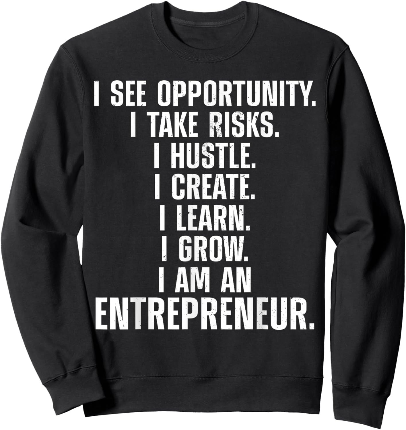 Cool Entrepreneur Art Women Young New Business Owner Sweatshirt - Sweatshirt | Black