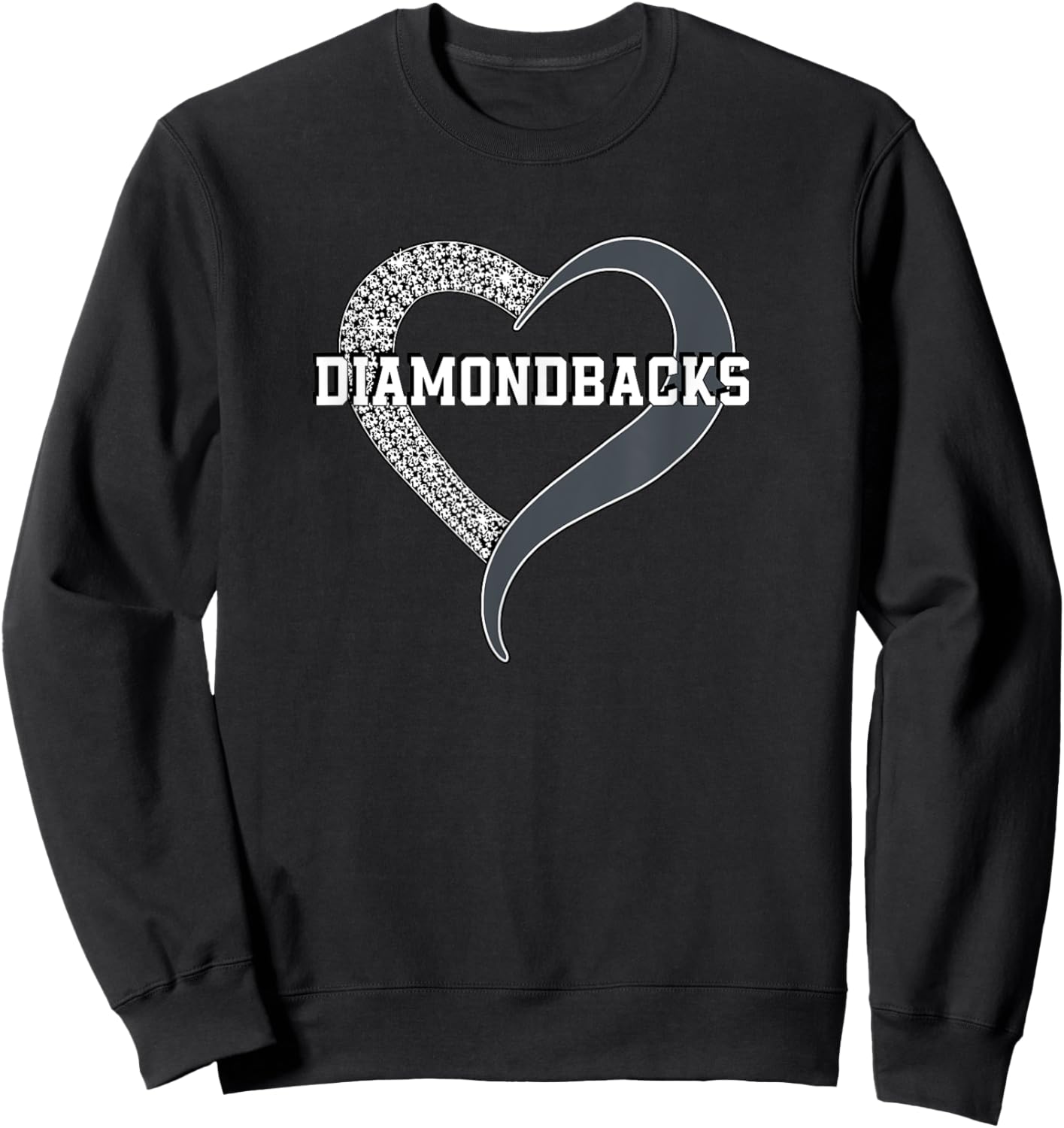 Diamondbacks Century Diamond Heart HS Sweatshirt - Sweatshirt | Black