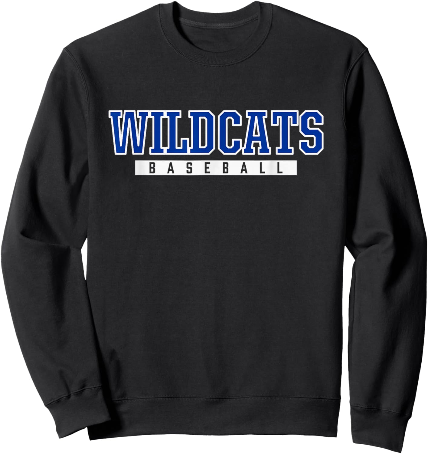 Wilmington Wildcats Baseball Sweatshirt - Sweatshirt | Black