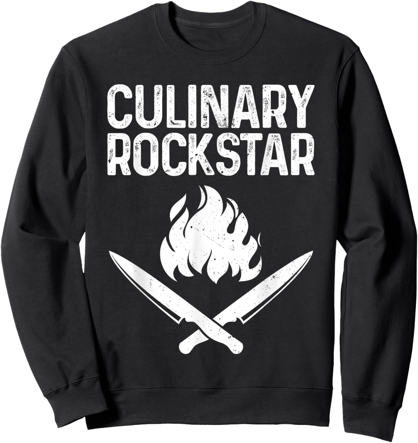 Funny Chef Novelty Women Kitchen Cook Culinary Chef Sweatshirt - Sweatshirt | Black