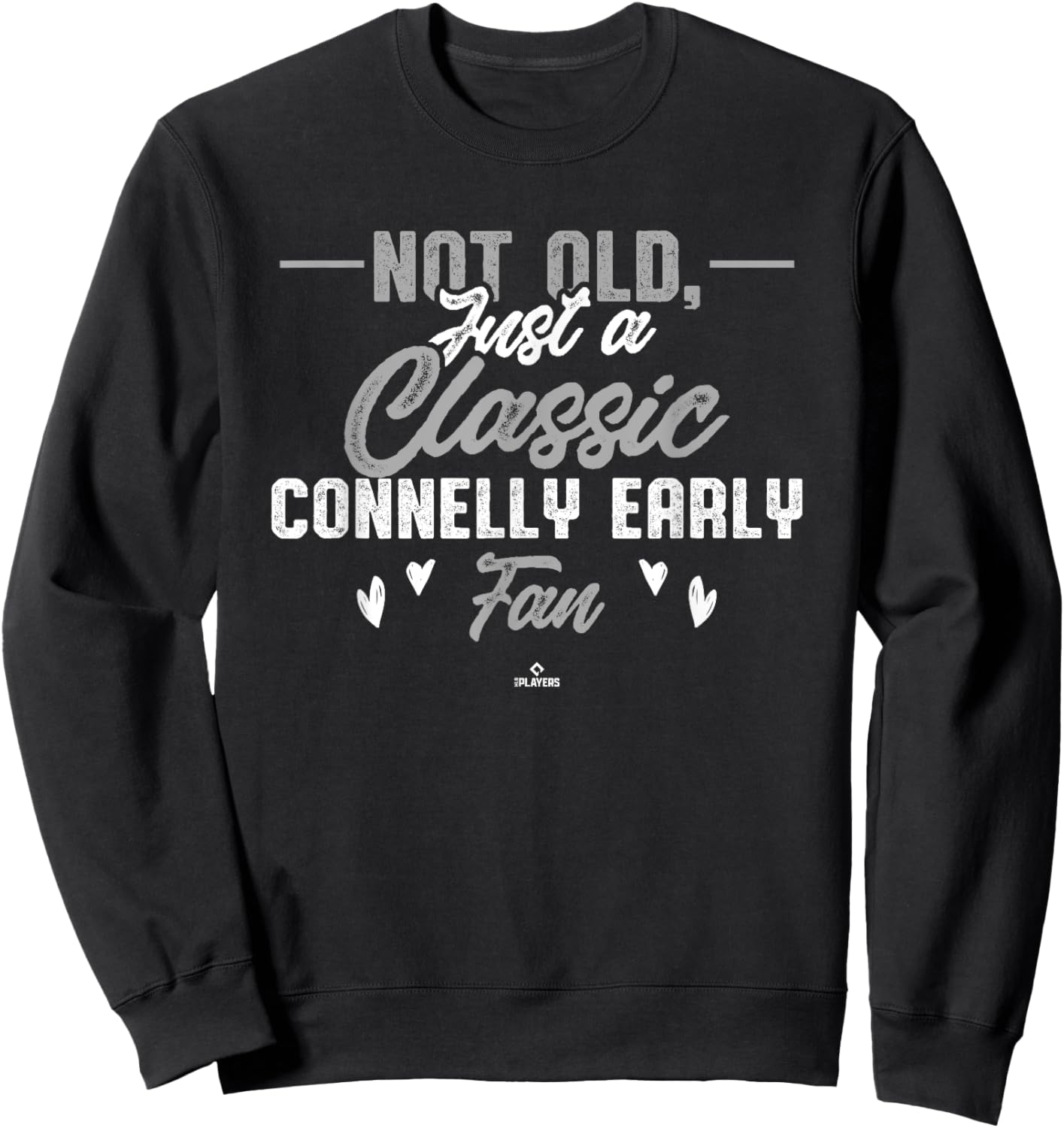 Classic Fan Connelly Early Prospect Baseball Fan Gear Sweatshirt - Sweatshirt | Black